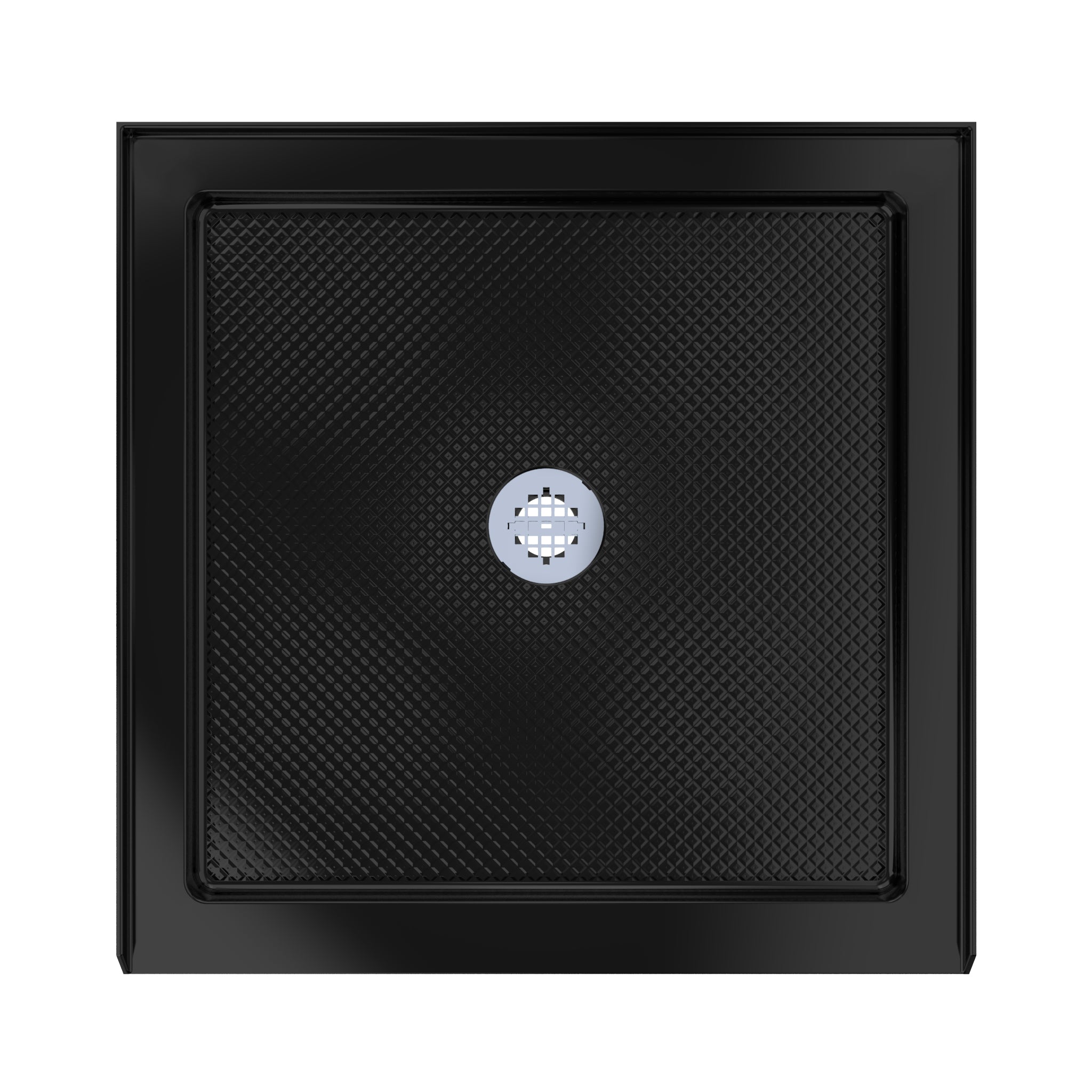 DreamLine SlimLine 36" D x 36" W x 2 3/4" H Alcove Shower Base & 2" Center Round Drain