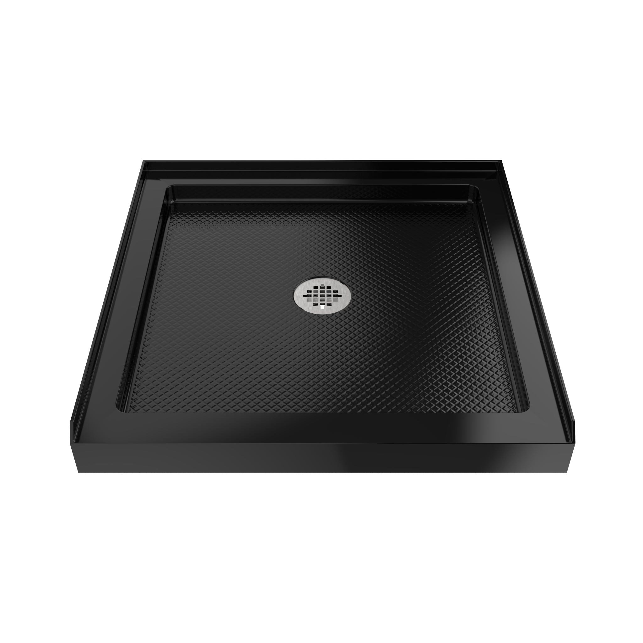 DreamLine SlimLine 36" D x 36" W x 2 3/4" H Alcove Shower Base & 2" Center Round Drain