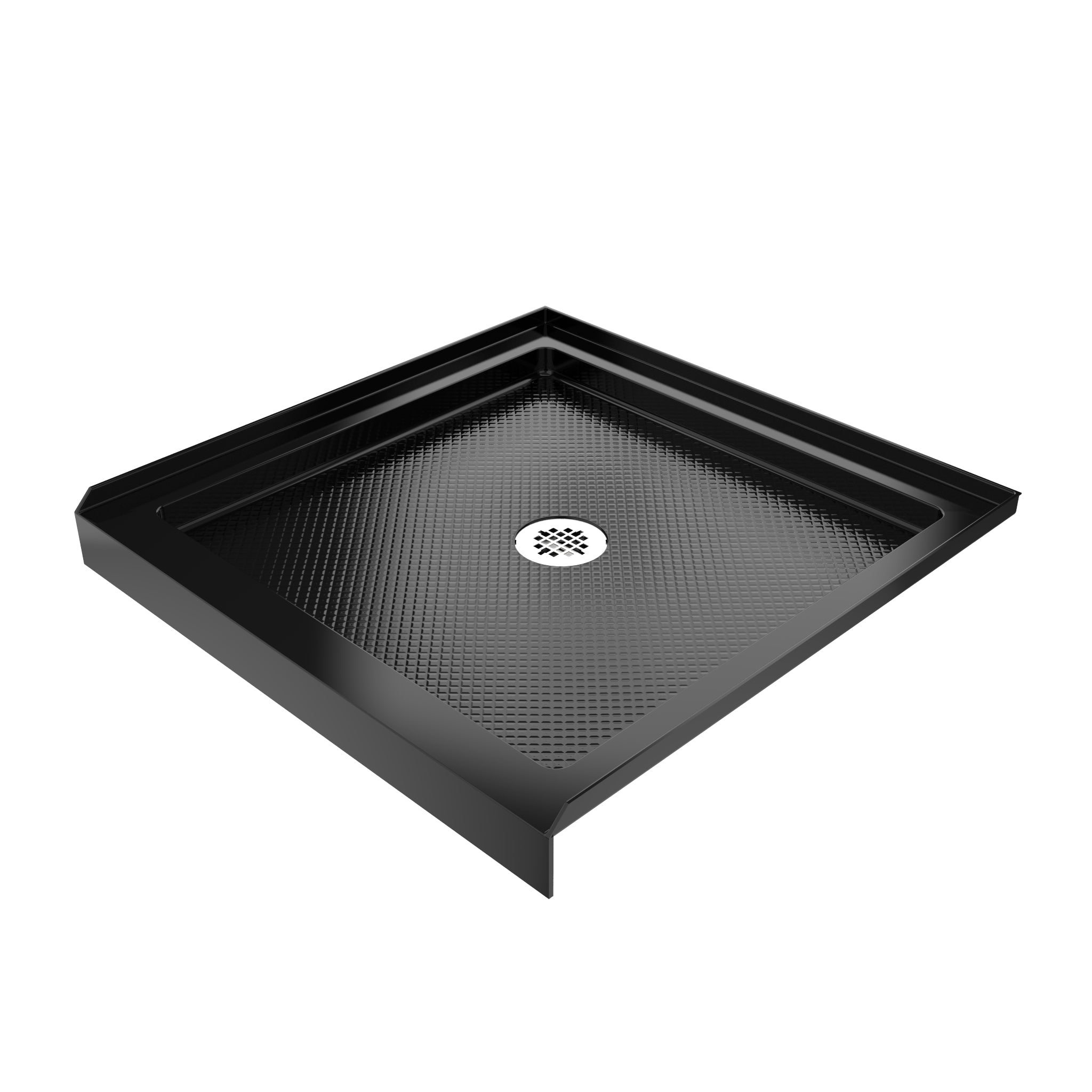 DreamLine SlimLine 36" D x 36" W x 2 3/4" H Alcove Shower Base & 2" Center Round Drain