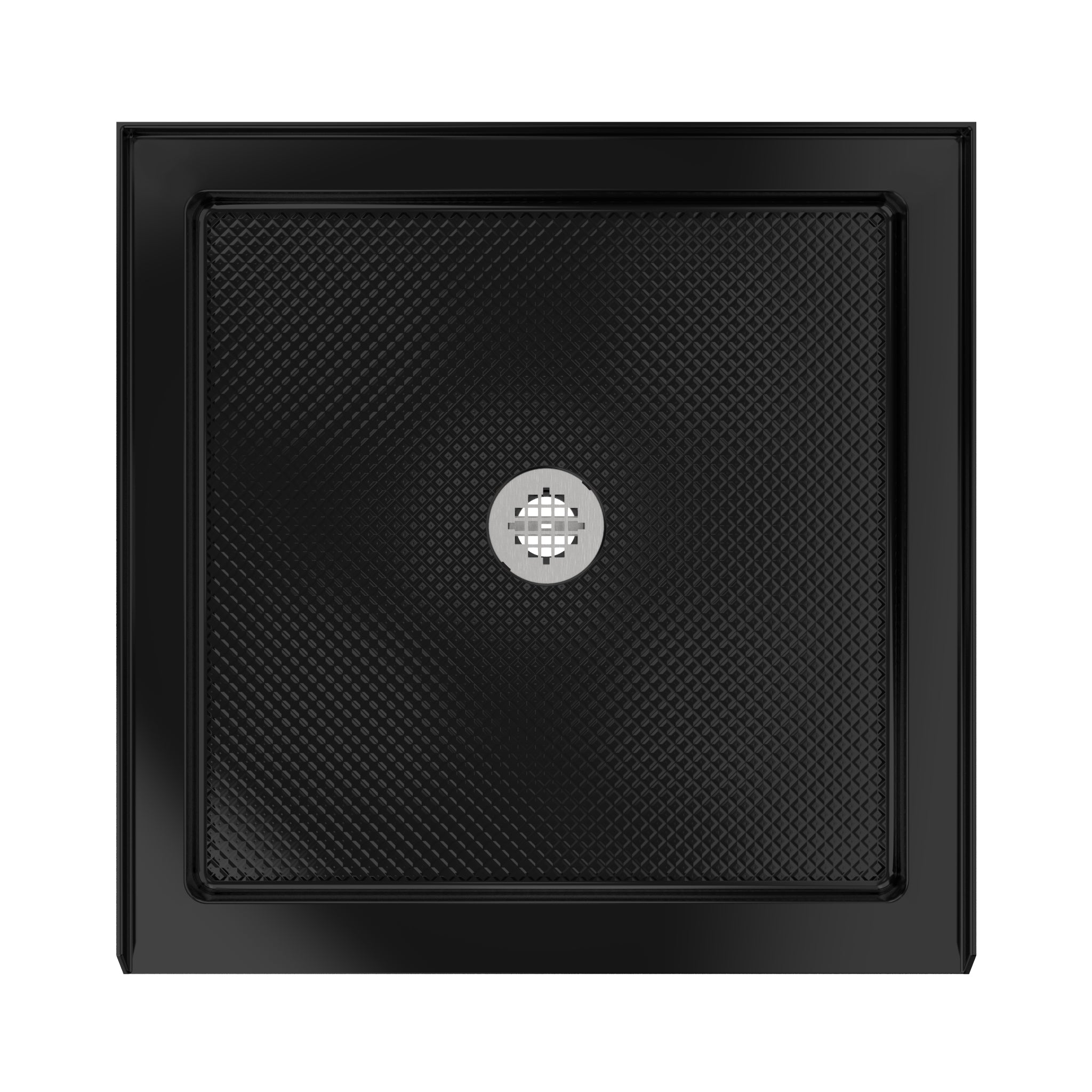 DreamLine SlimLine 36" D x 36" W x 2 3/4" H Alcove Shower Base & 2" Center Round Drain