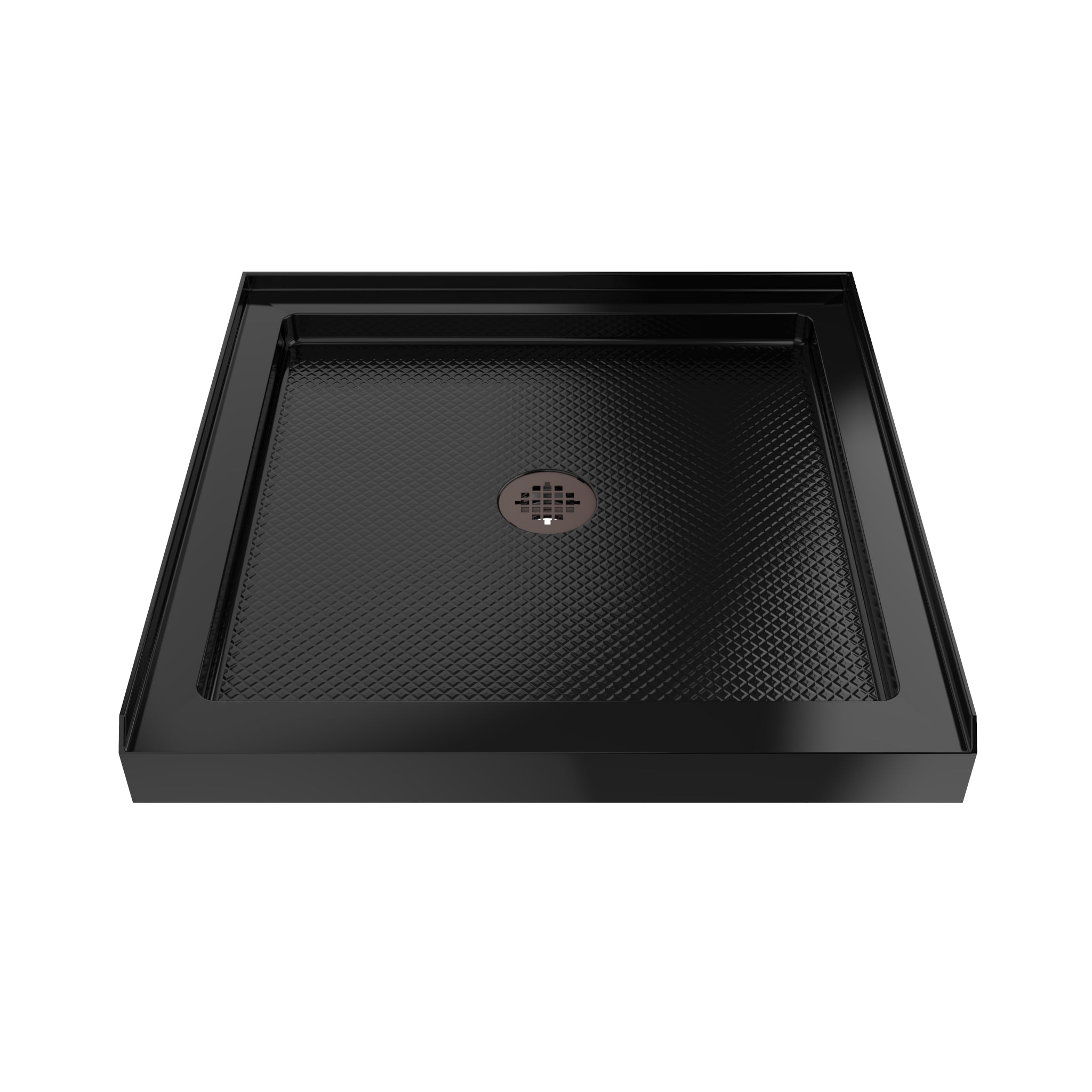 DreamLine SlimLine 36" D x 36" W x 2 3/4" H Alcove Shower Base & 2" Center Round Drain