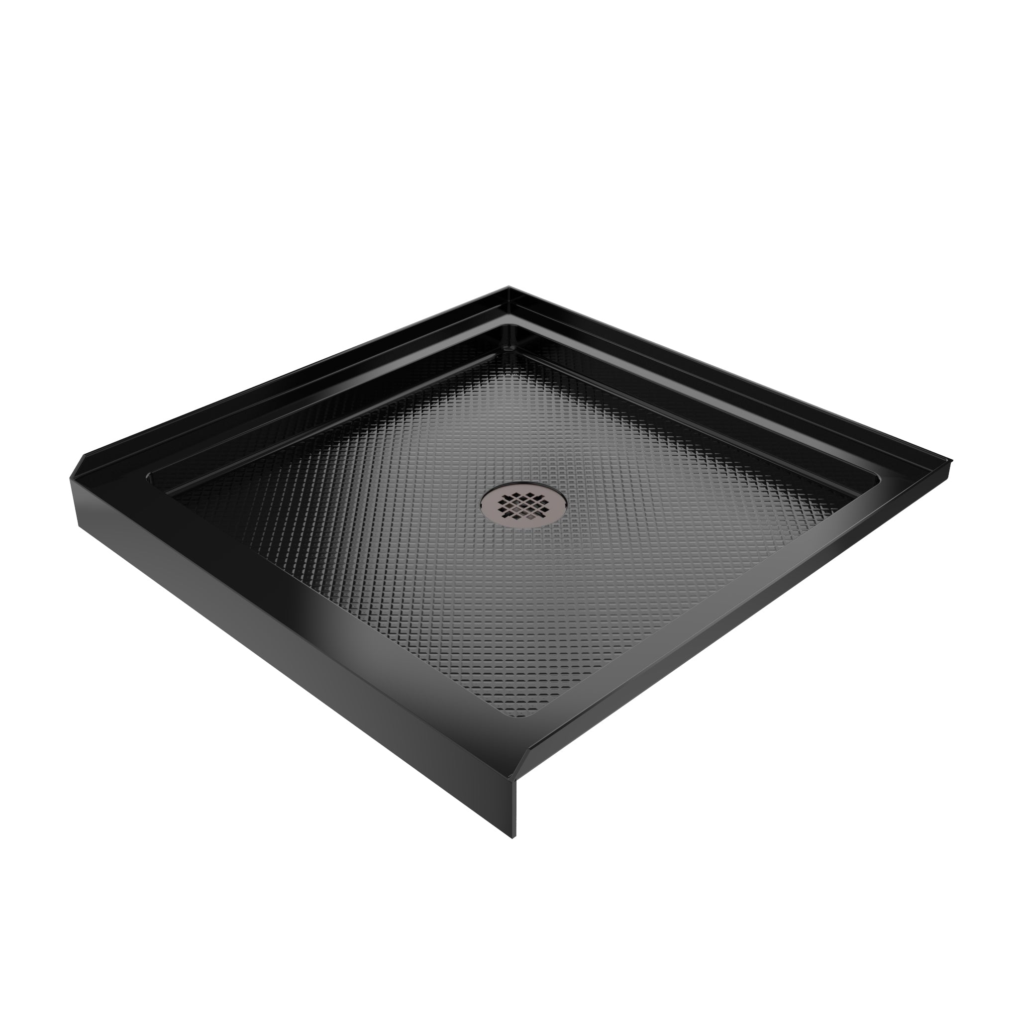 DreamLine SlimLine 36" D x 36" W x 2 3/4" H Alcove Shower Base & 2" Center Round Drain