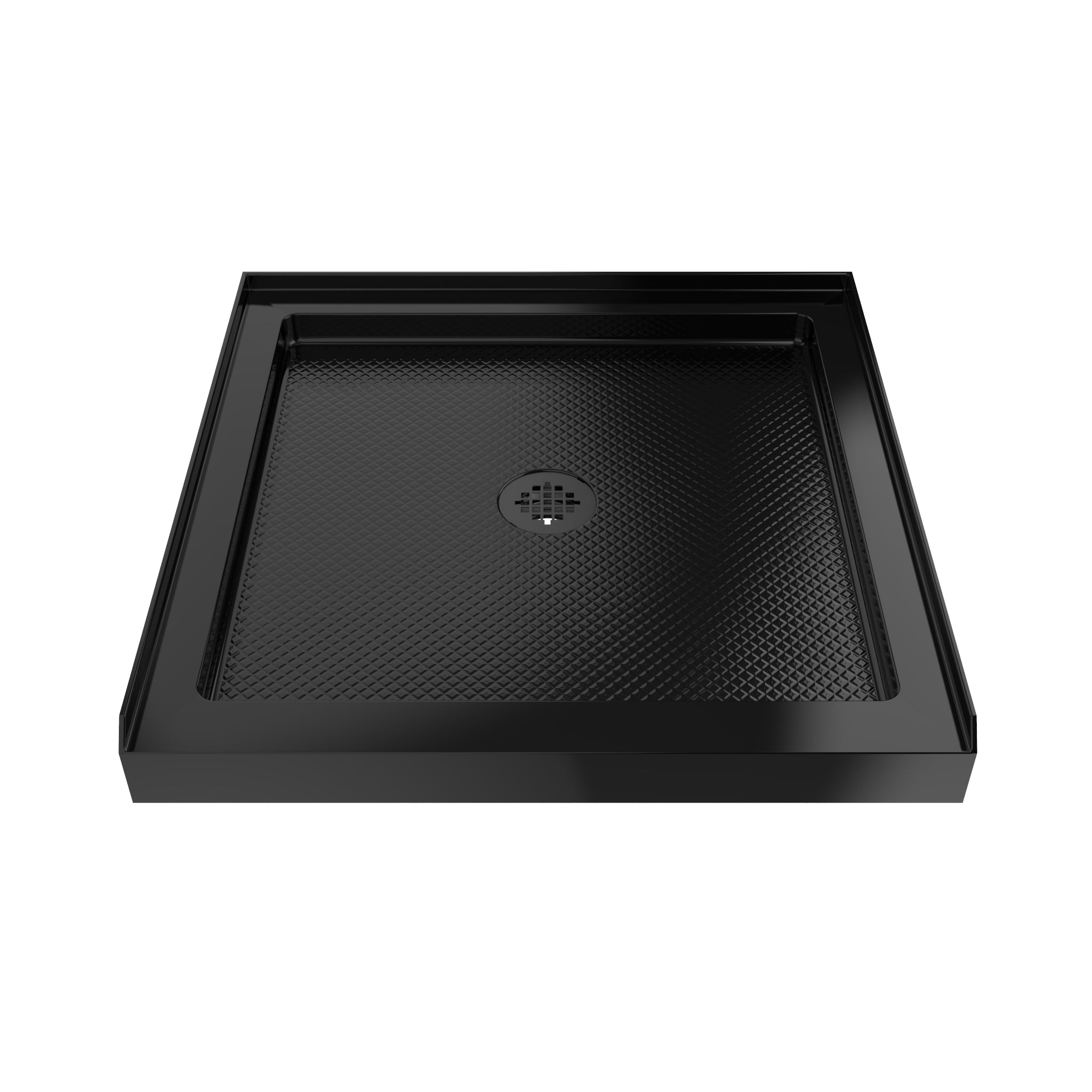 DreamLine SlimLine 36" D x 36" W x 2 3/4" H Alcove Shower Base & 2" Center Round Drain