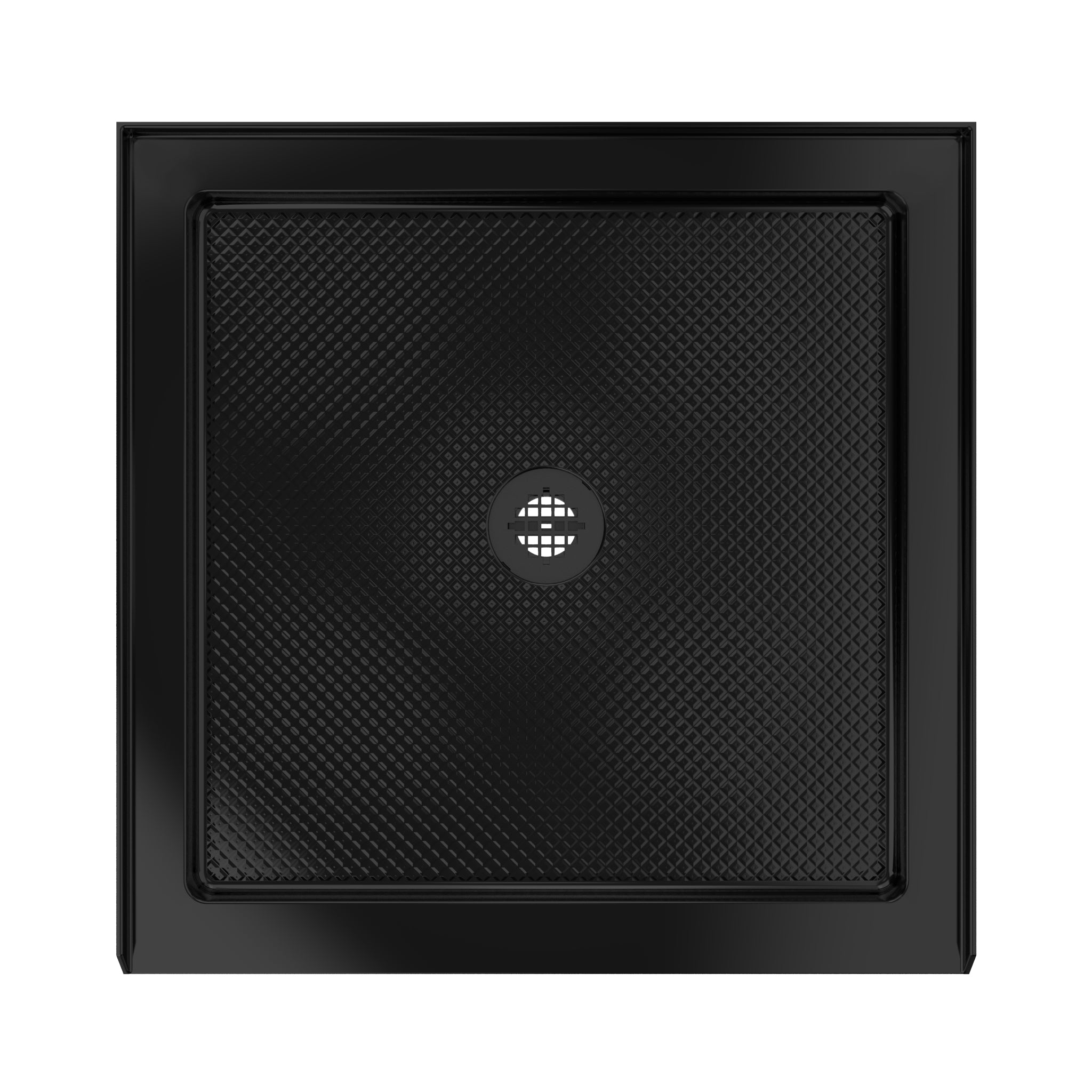 DreamLine SlimLine 36" D x 36" W x 2 3/4" H Alcove Shower Base & 2" Center Round Drain