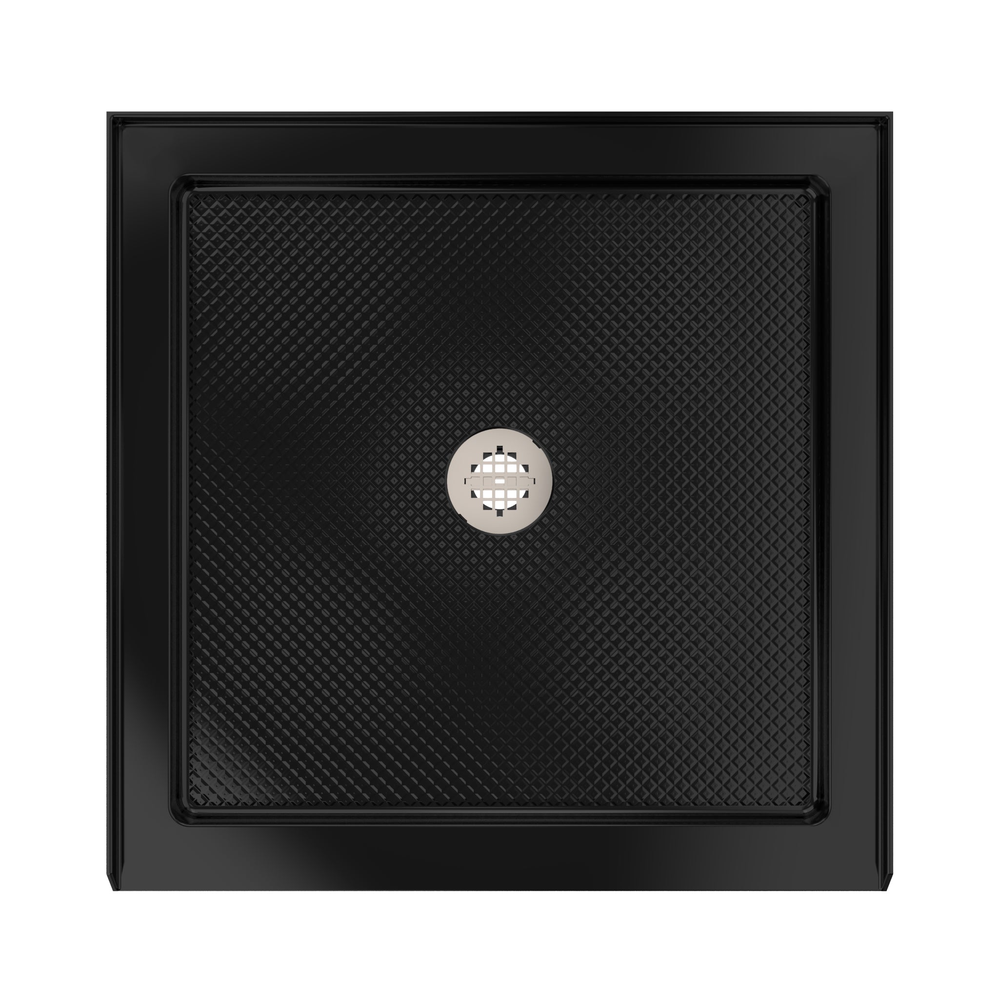 DreamLine SlimLine 36" D x 36" W x 2 3/4" H Alcove Shower Base & 2" Center Round Drain
