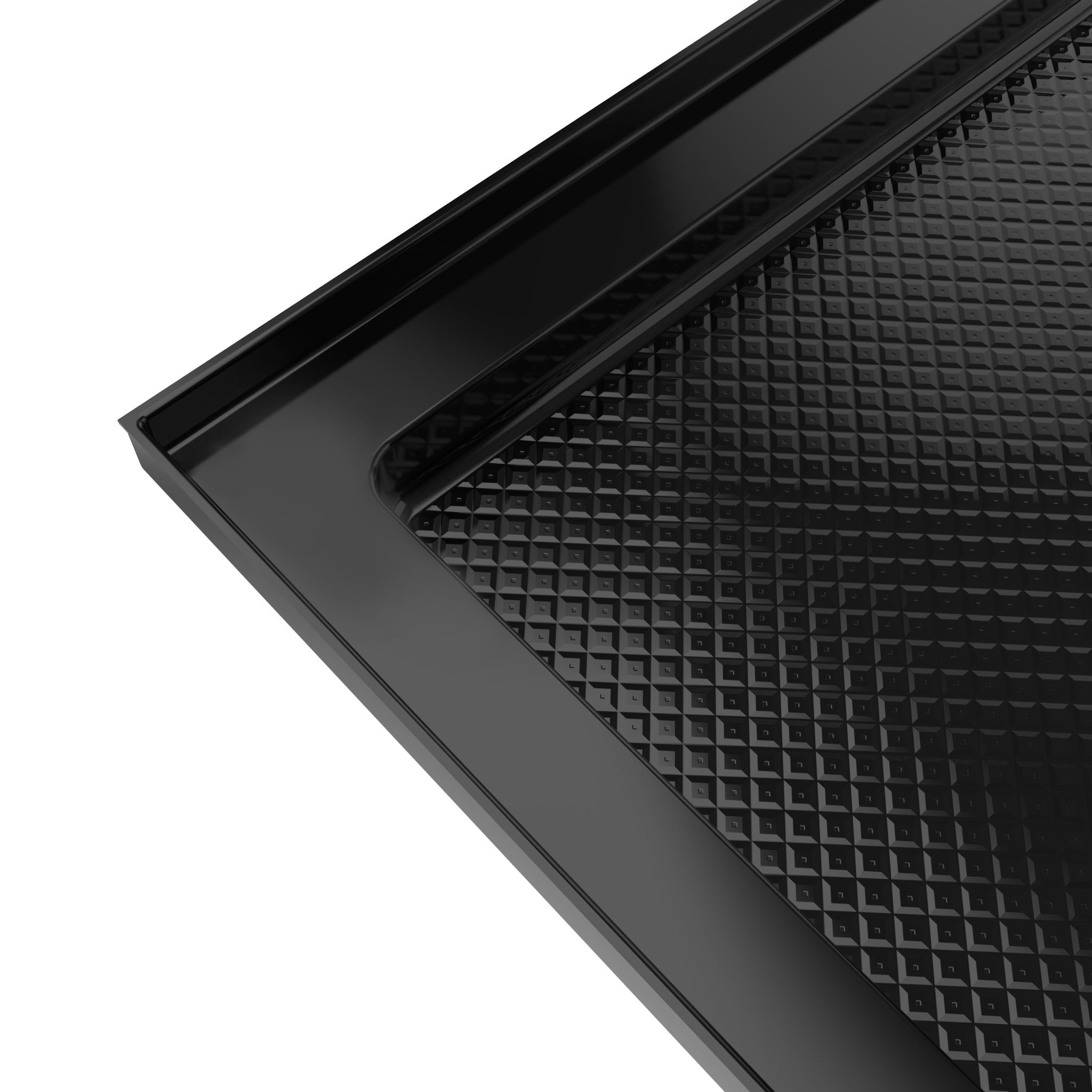 DreamLine SlimLine 32" D x 60" W x 2 3/4" H White Alcove Shower Base & 2" LH Round Drain