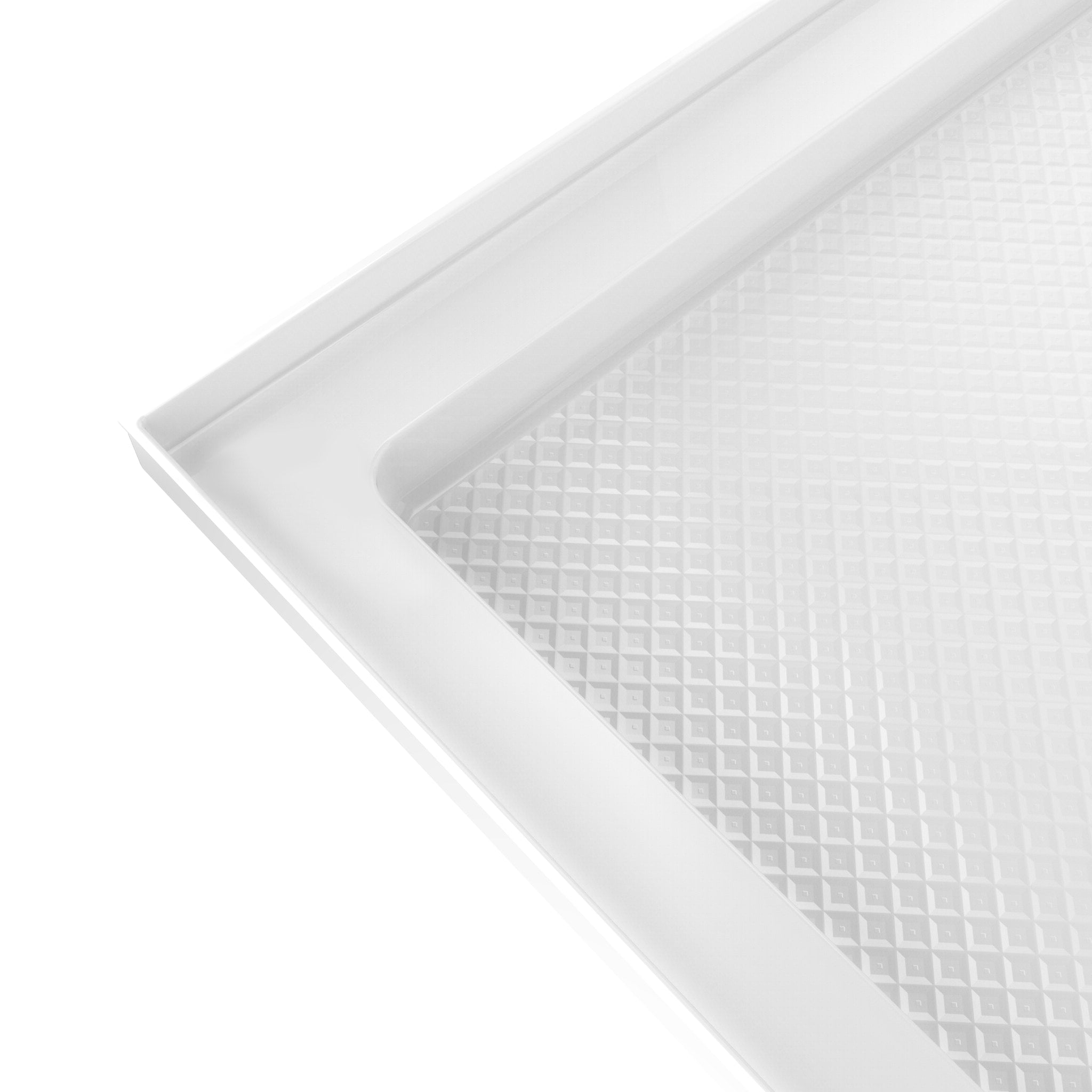 DreamLine SlimLine 30" D x 60" W x 2 3/4" H Alcove Shower Base & 2"  LH Round Drain