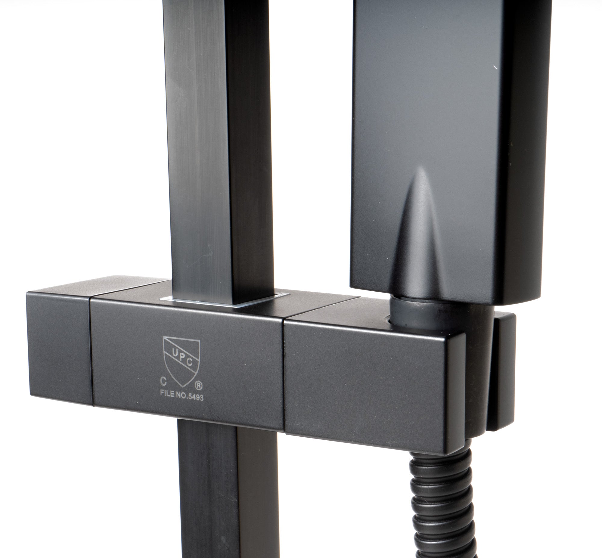 ALFI brand AB7606 Square Sliding Rail Hand Shower Set