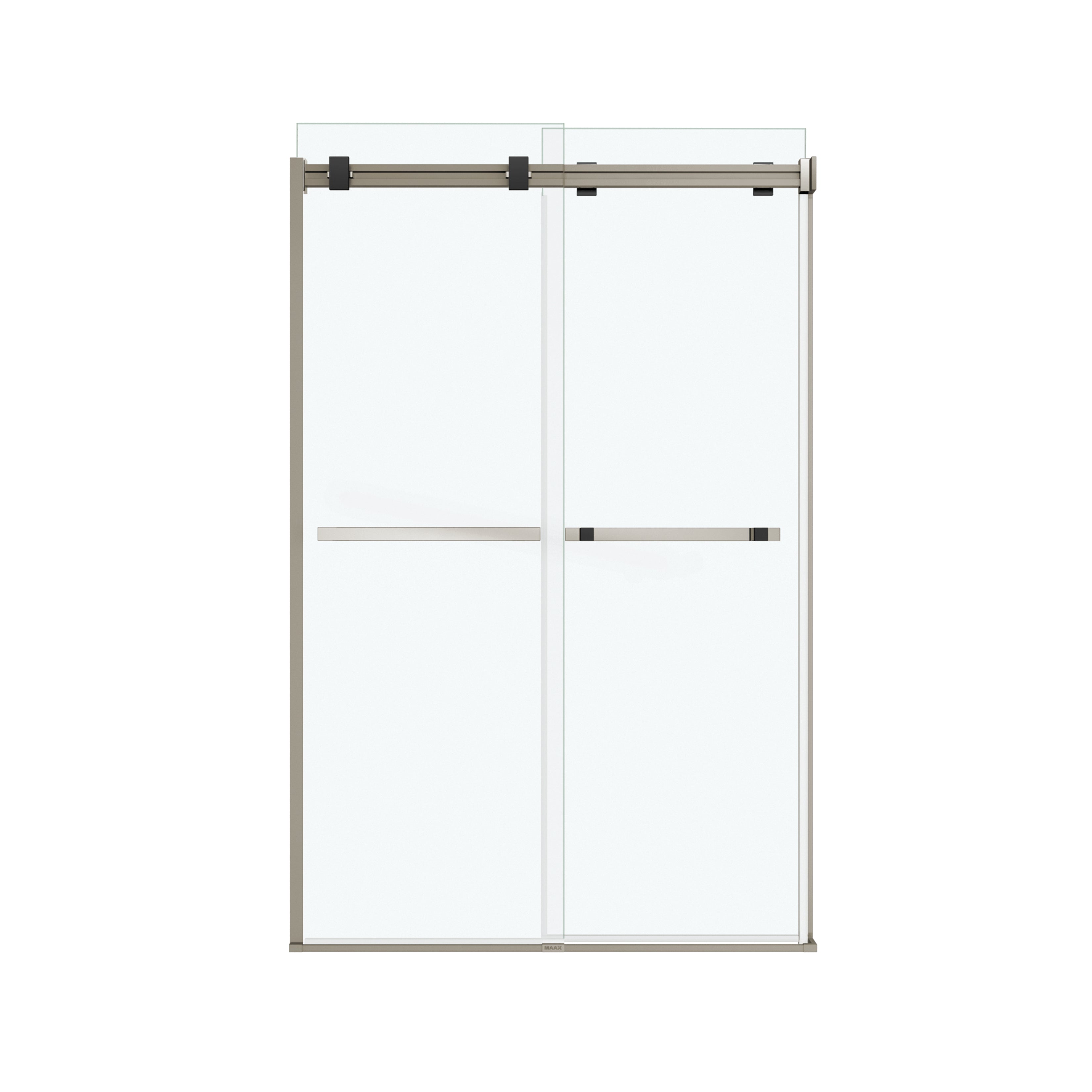 Maax Duel 44-47 x 70 ½-74 in. 8 mm Bypass Shower Door