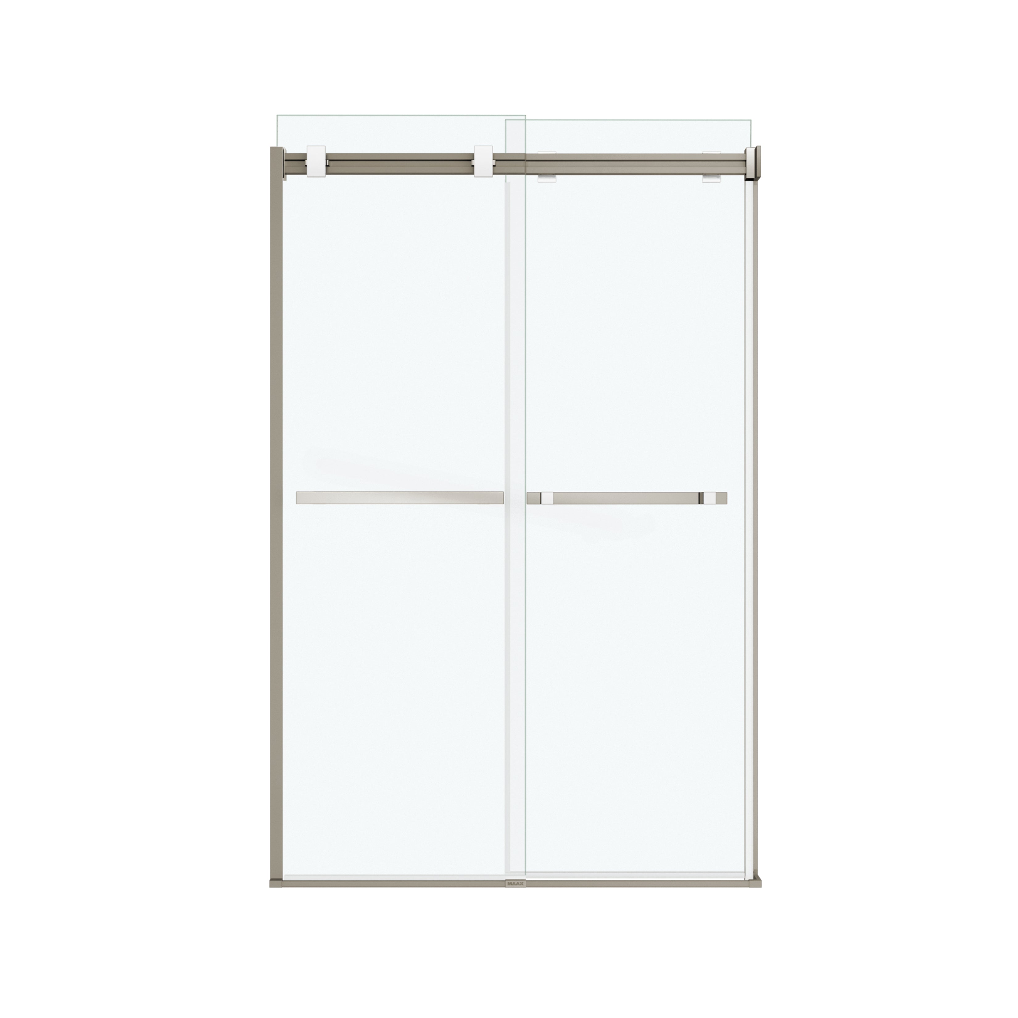 Maax Duel 44-47 x 70 ½-74 in. 8 mm Bypass Shower Door