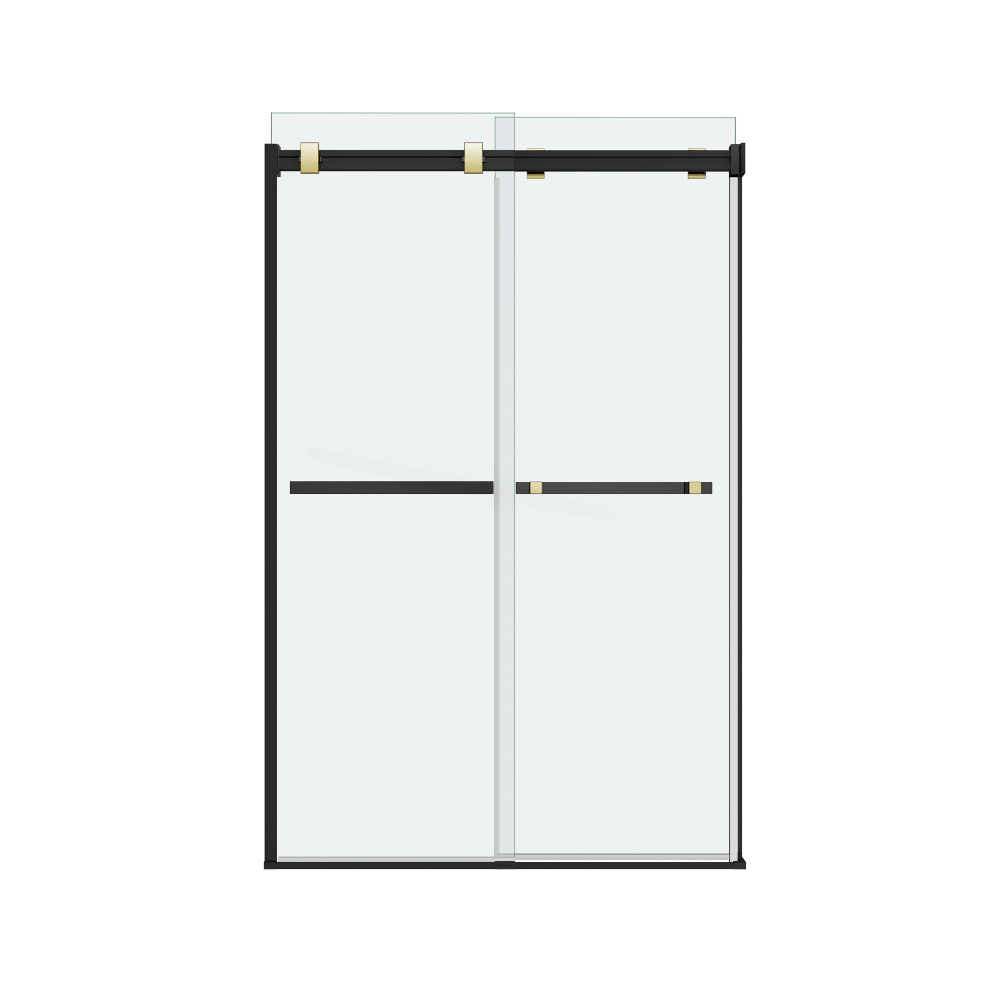 Maax Duel 44-47 x 70 ½-74 in. 8 mm Bypass Shower Door