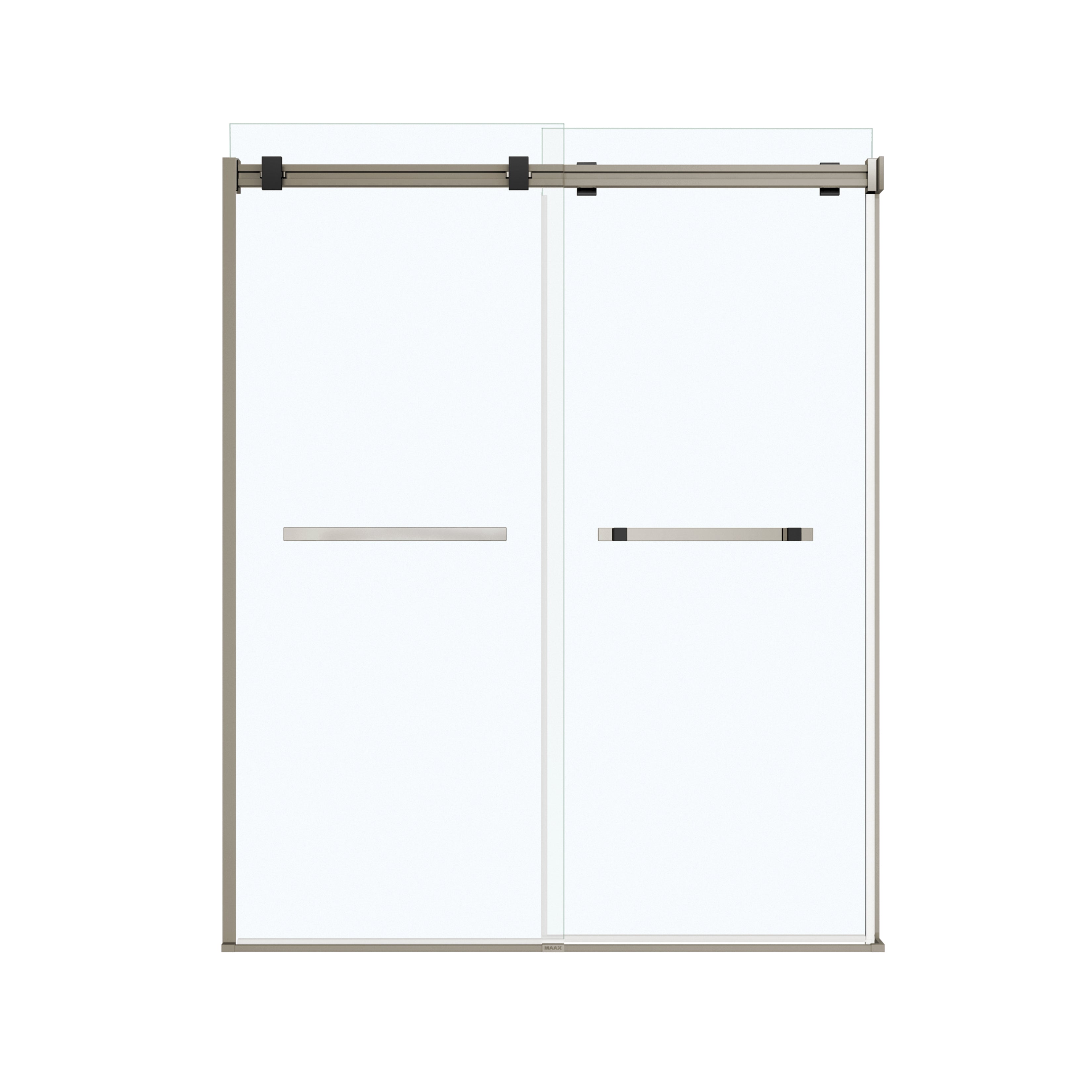 Maax Duel 56-58 ½ x 70 ½-74 in. 8mm Bypass Shower Door