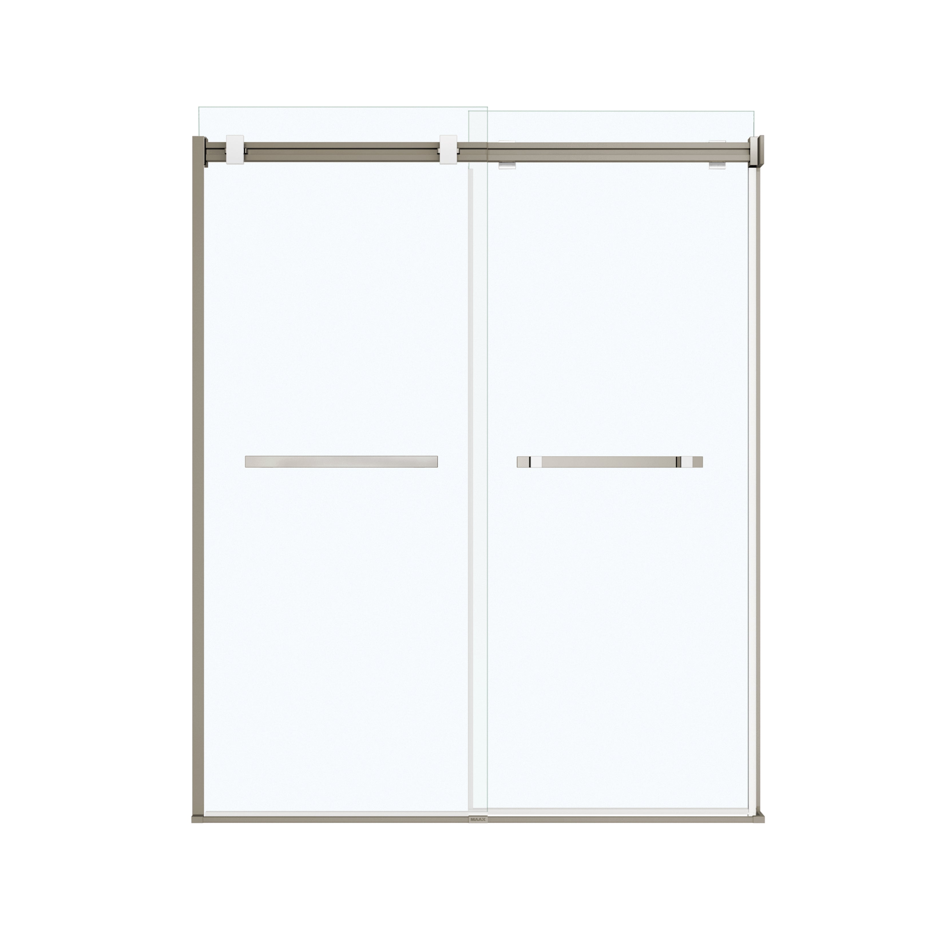 Maax Duel 56-58 ½ x 70 ½-74 in. 8mm Bypass Shower Door