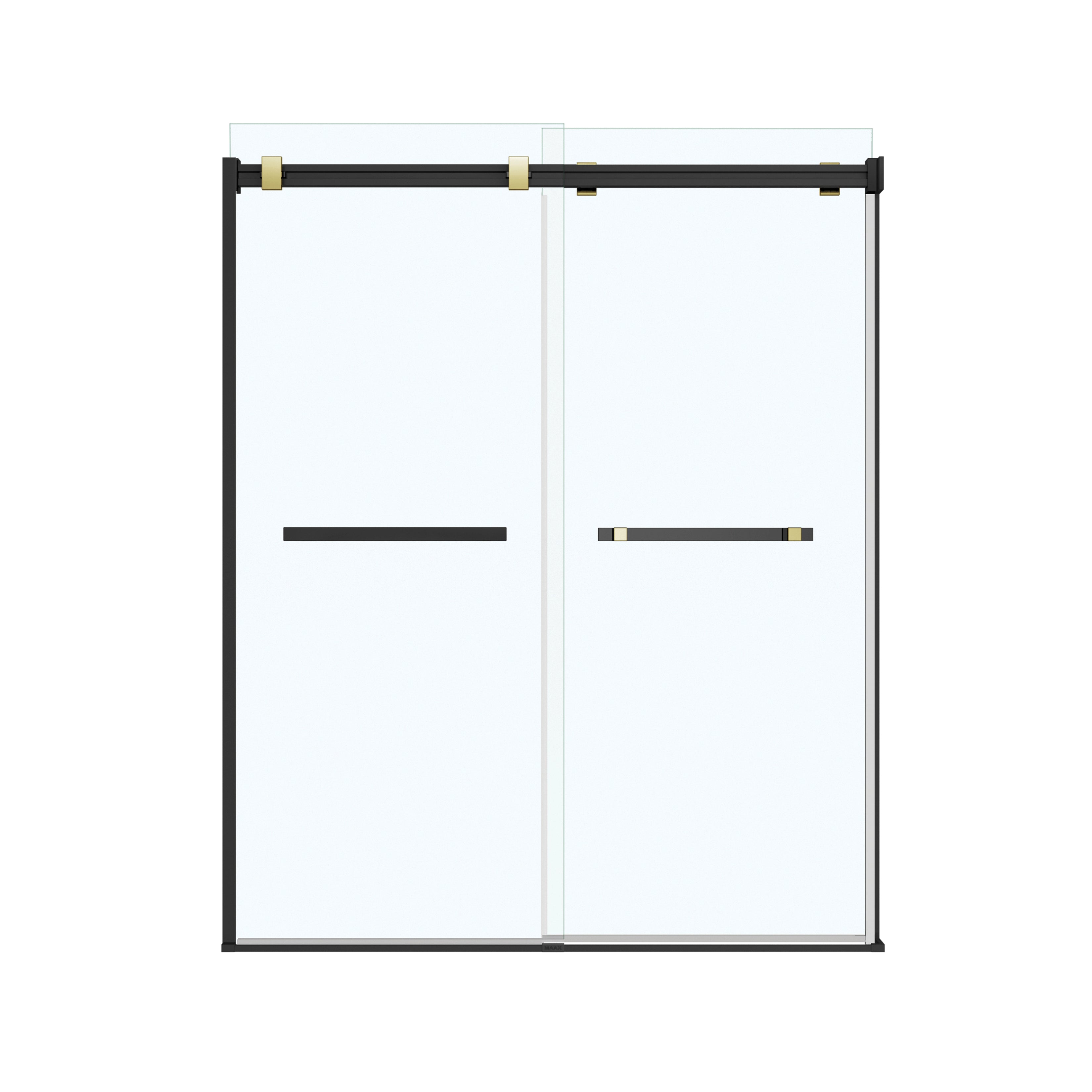 Maax Duel 56-58 ½ x 70 ½-74 in. 8mm Bypass Shower Door