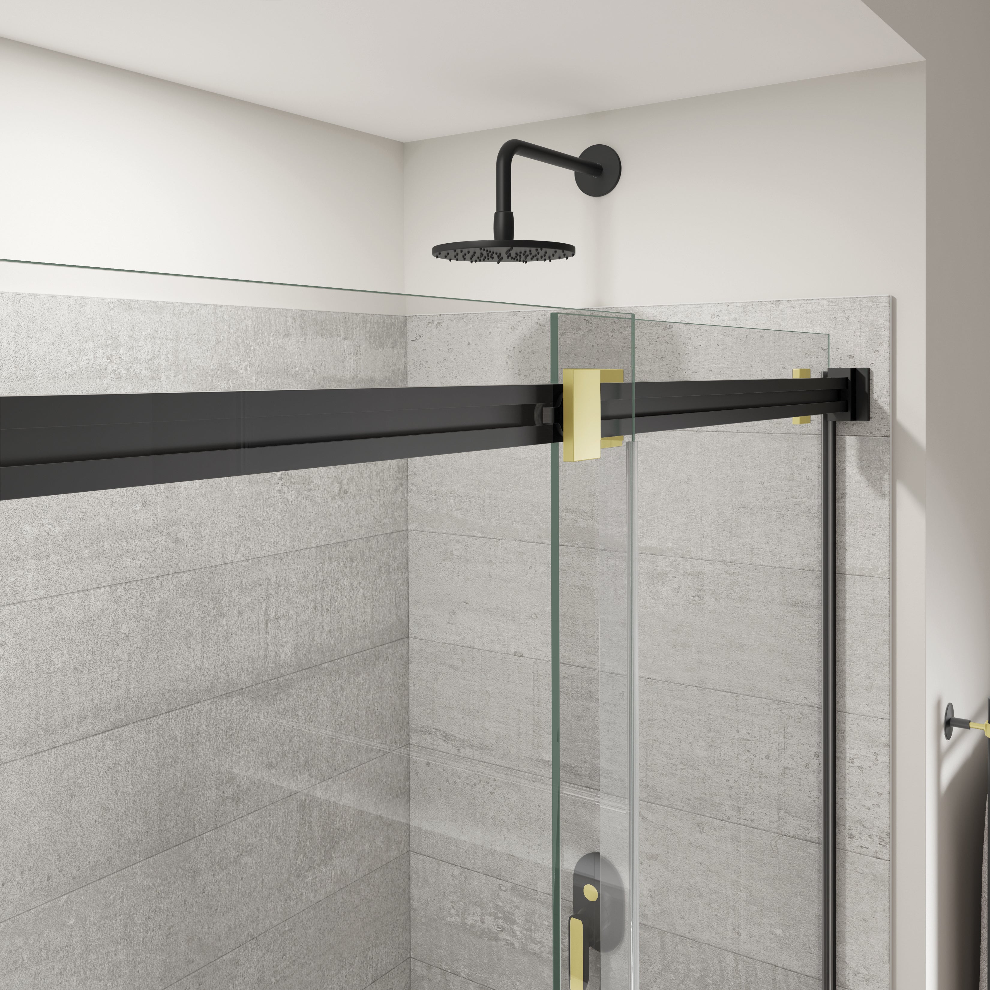 Maax Duel Alto 44-47 X 78 in. 8mm Bypass Shower Door