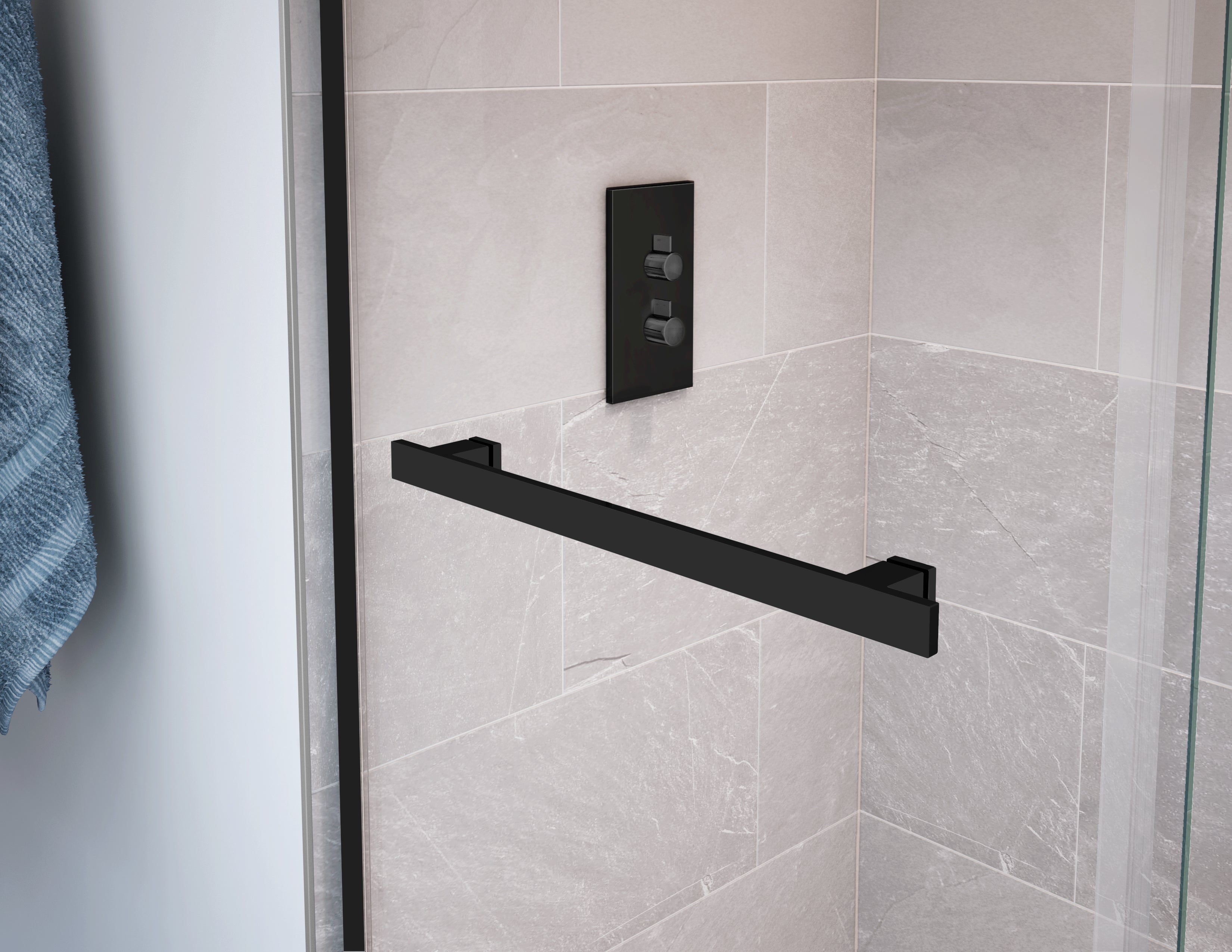 Maax Duel 56-58 ½ x 70 ½-74 in. 8mm Bypass Shower Door