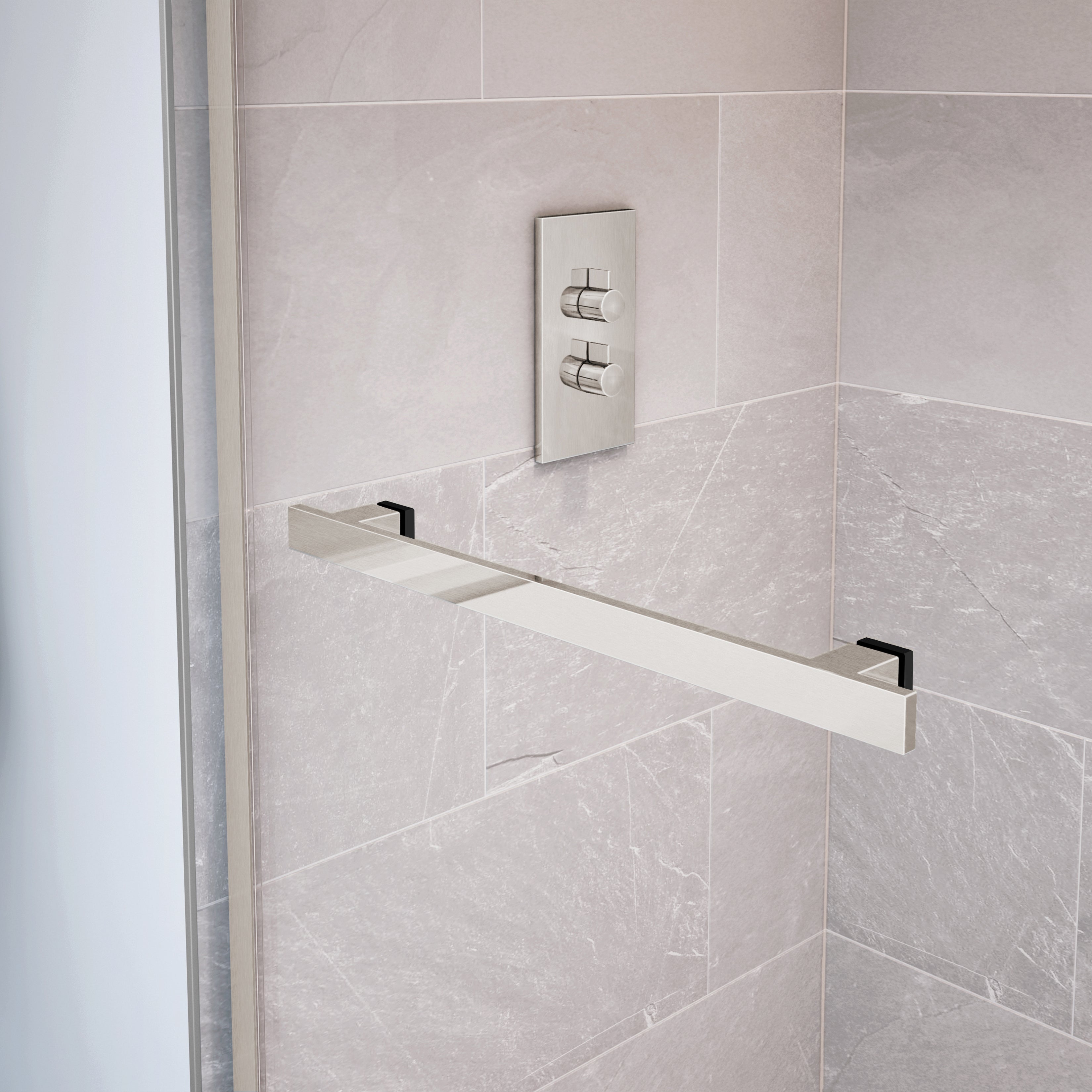 Maax Duel 56-58 ½ x 70 ½-74 in. 8mm Bypass Shower Door