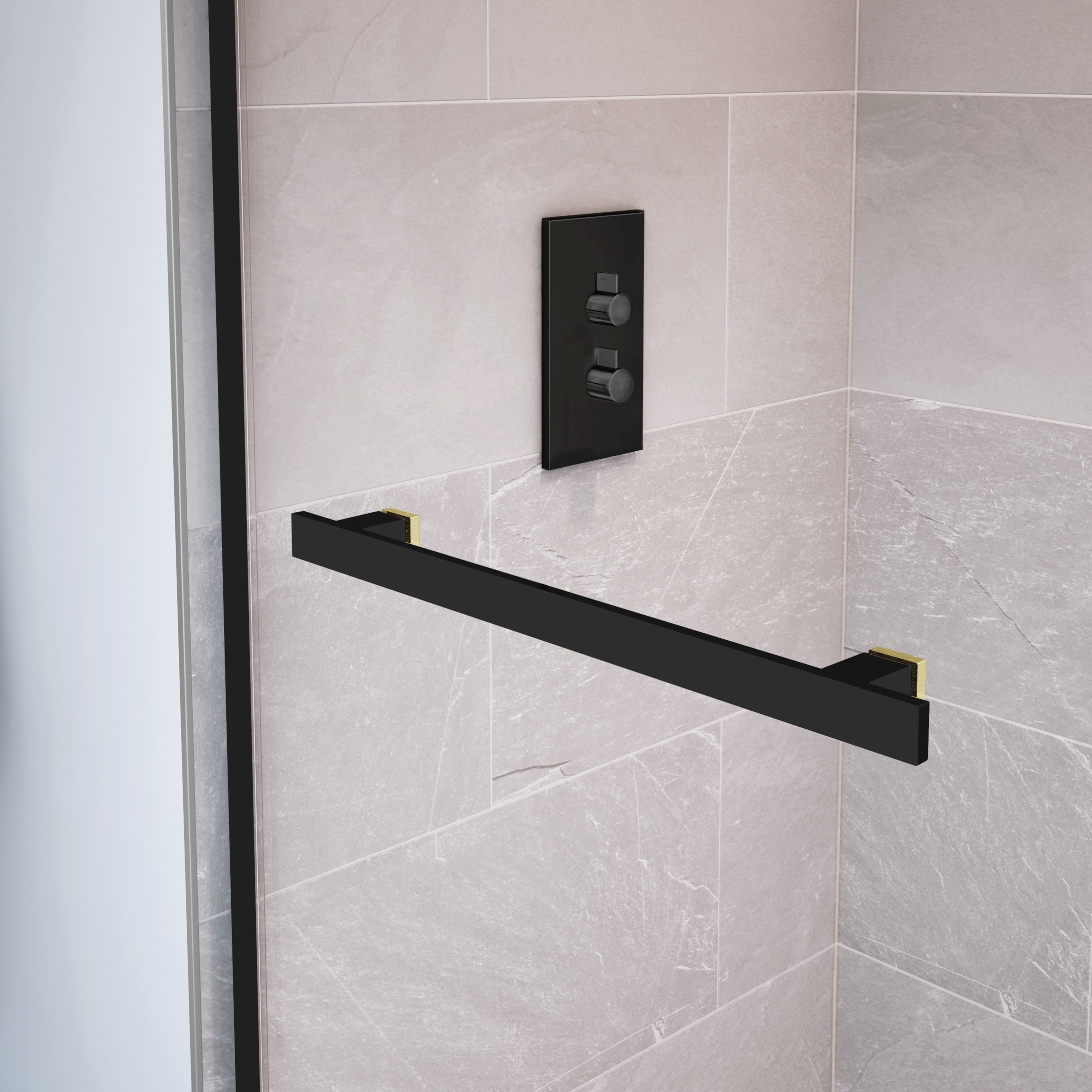Maax Duel 56-58 ½ x 70 ½-74 in. 8mm Bypass Shower Door