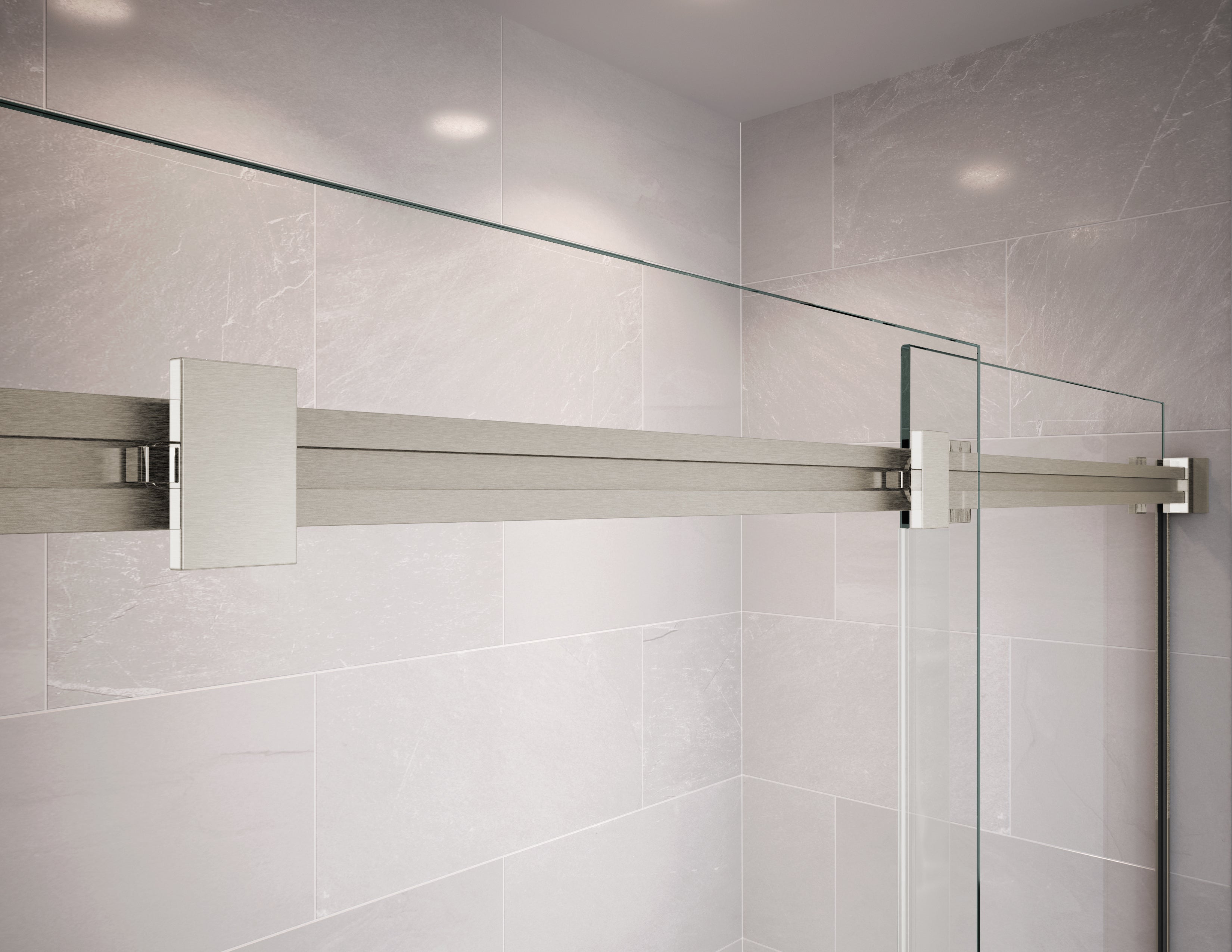Maax Duel 56-58 ½ x 70 ½-74 in. 8mm Bypass Shower Door