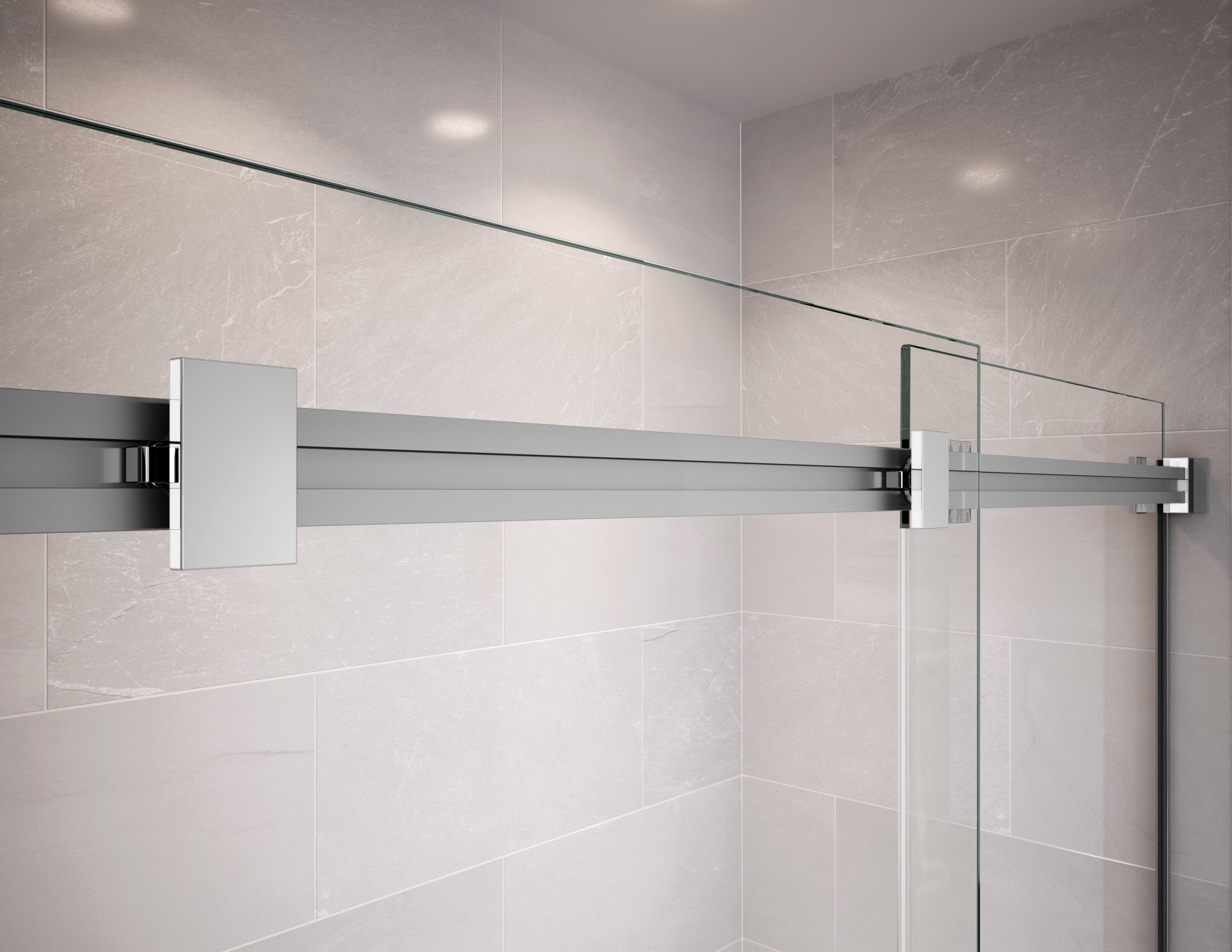 Maax Duel 56-58 ½ x 70 ½-74 in. 8mm Bypass Shower Door