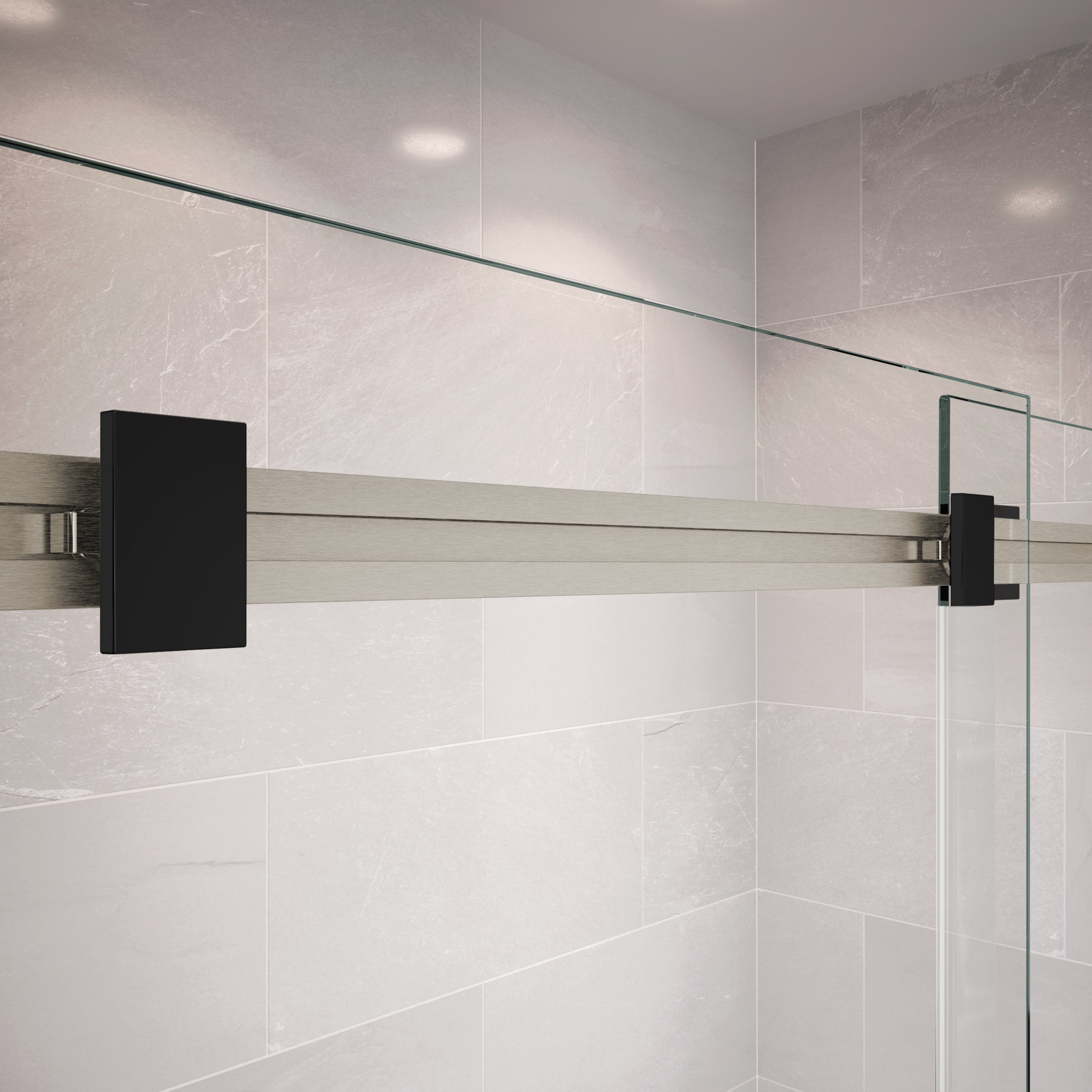 Maax Duel 56-58 ½ x 70 ½-74 in. 8mm Bypass Shower Door