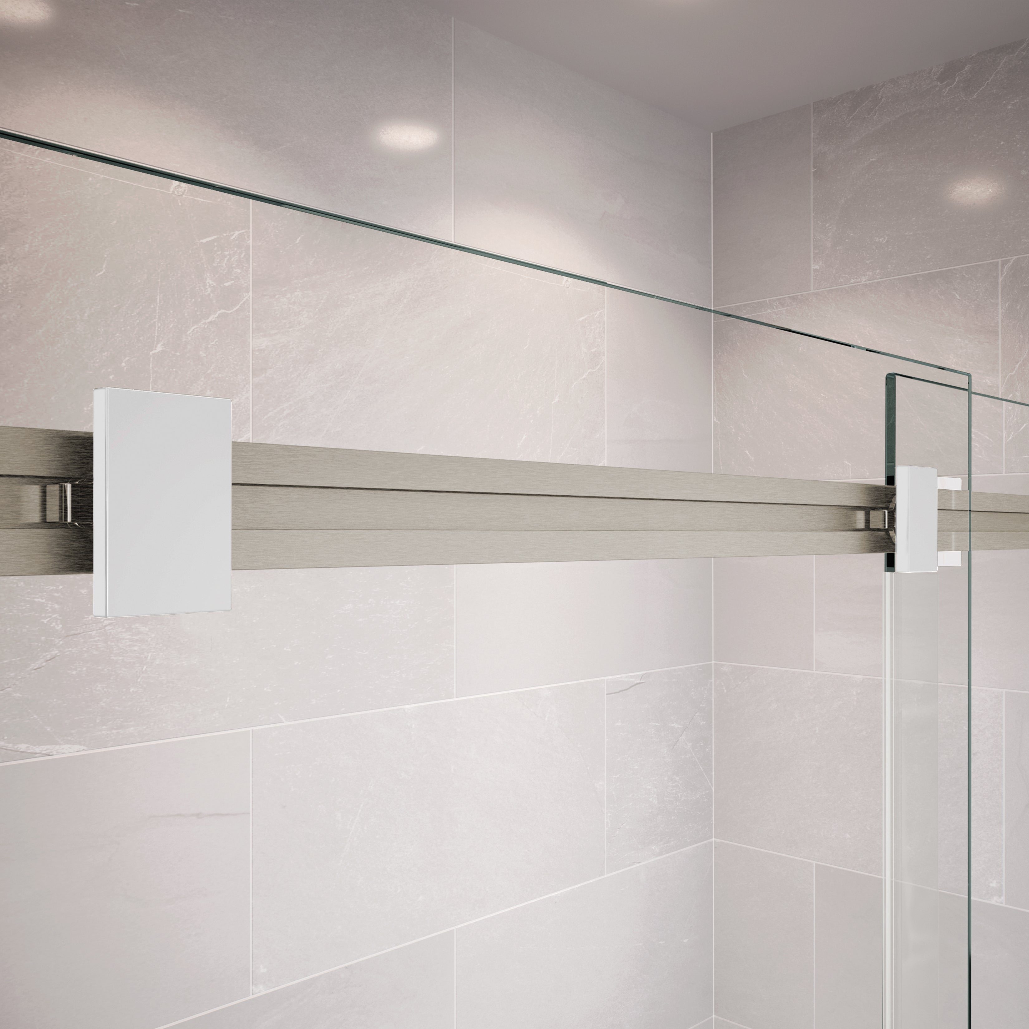 Maax Duel 56-58 ½ x 70 ½-74 in. 8mm Bypass Shower Door