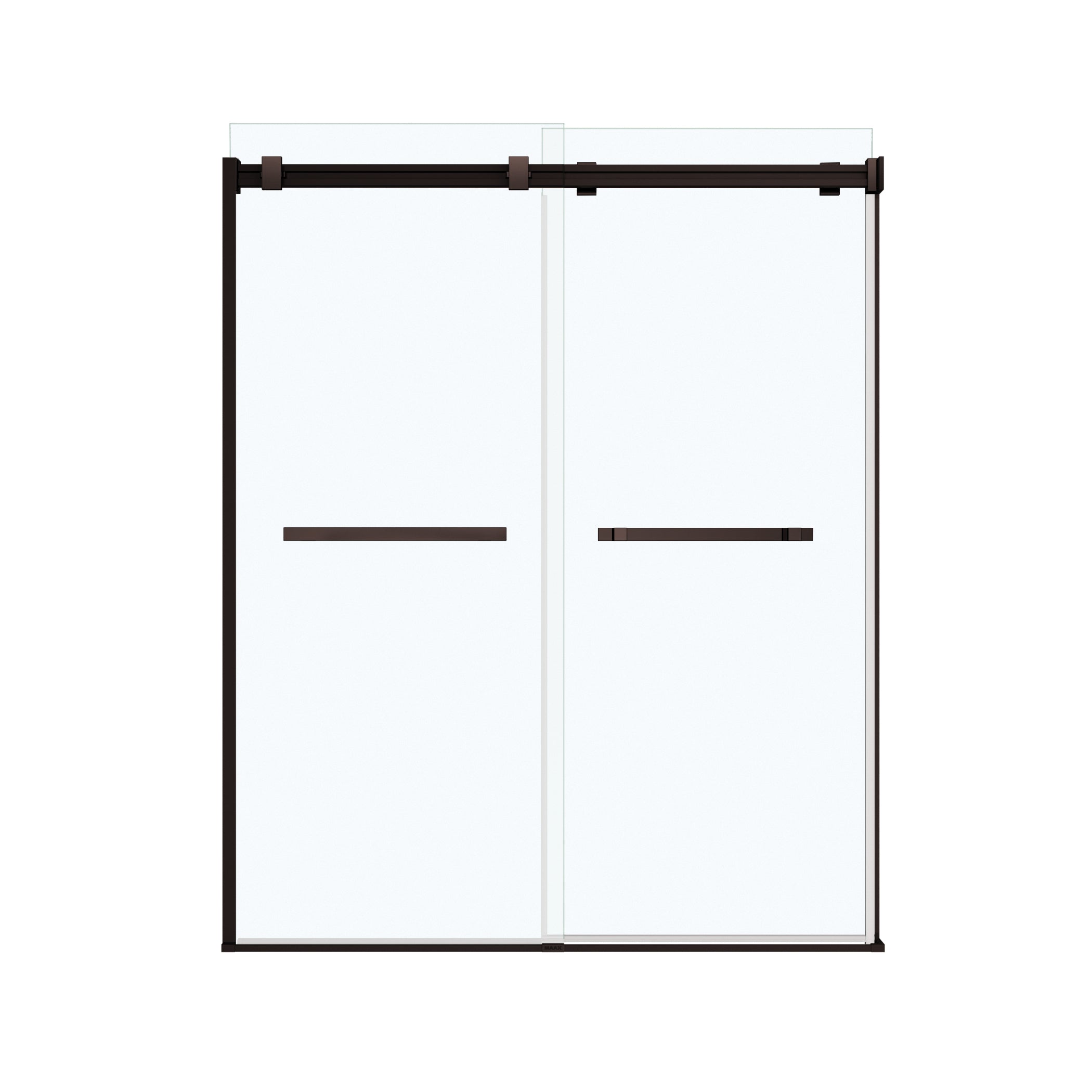 Maax Duel 56-58 ½ x 70 ½-74 in. 8mm Bypass Shower Door