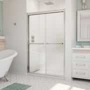 DreamLine Duet Plus 44 - 48 inch W x 72 inch H Semi-Frameless Bypass Shower Door