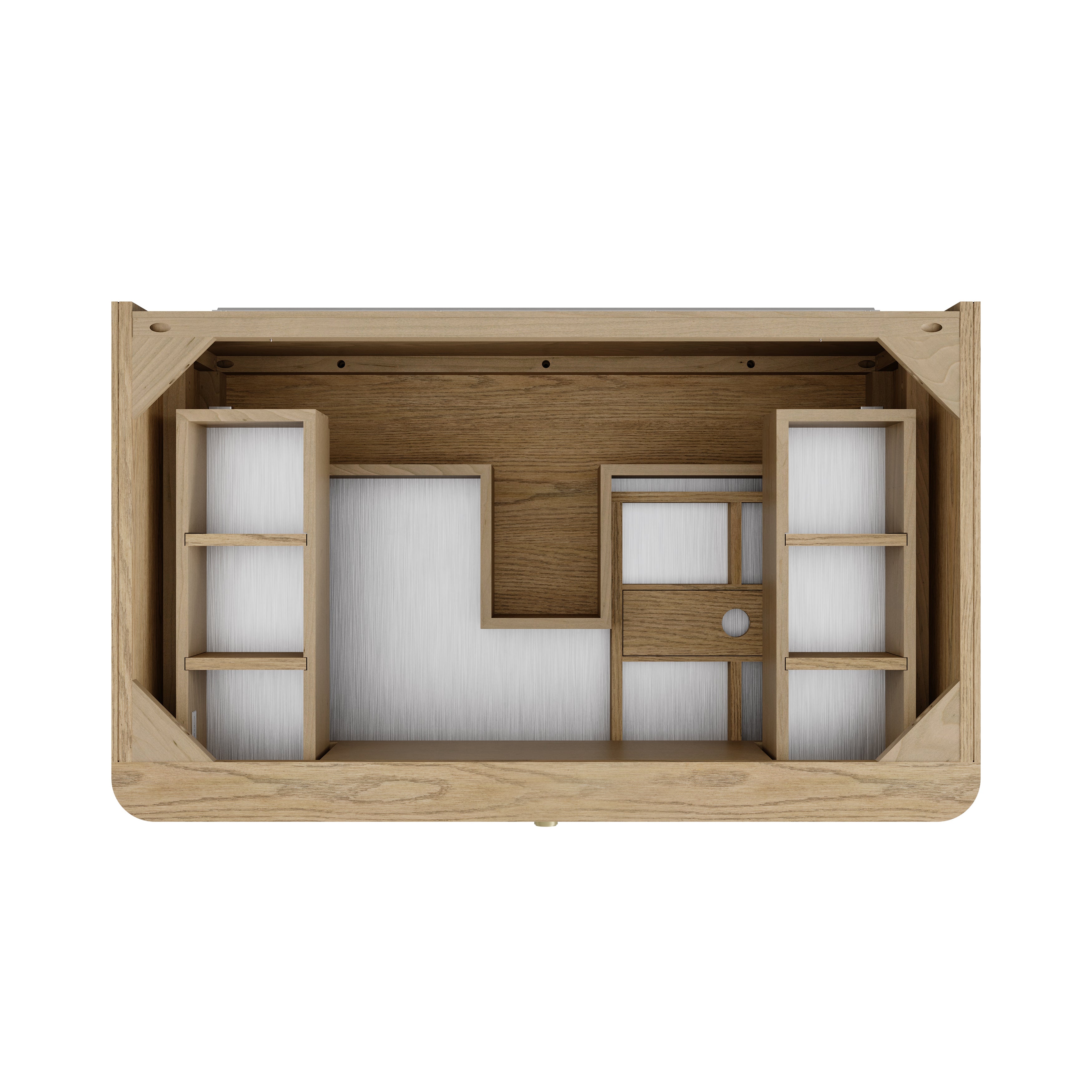 James Martin Allamari 36" Single Vanity in Dune Mist with 3cm Countertop