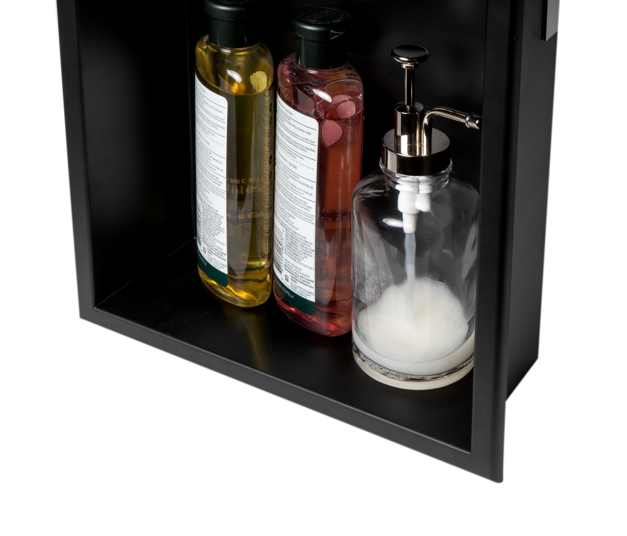 ALFI brand ABNC1224 12 x 24  Vertical Double Shelf Bath Shower Niche