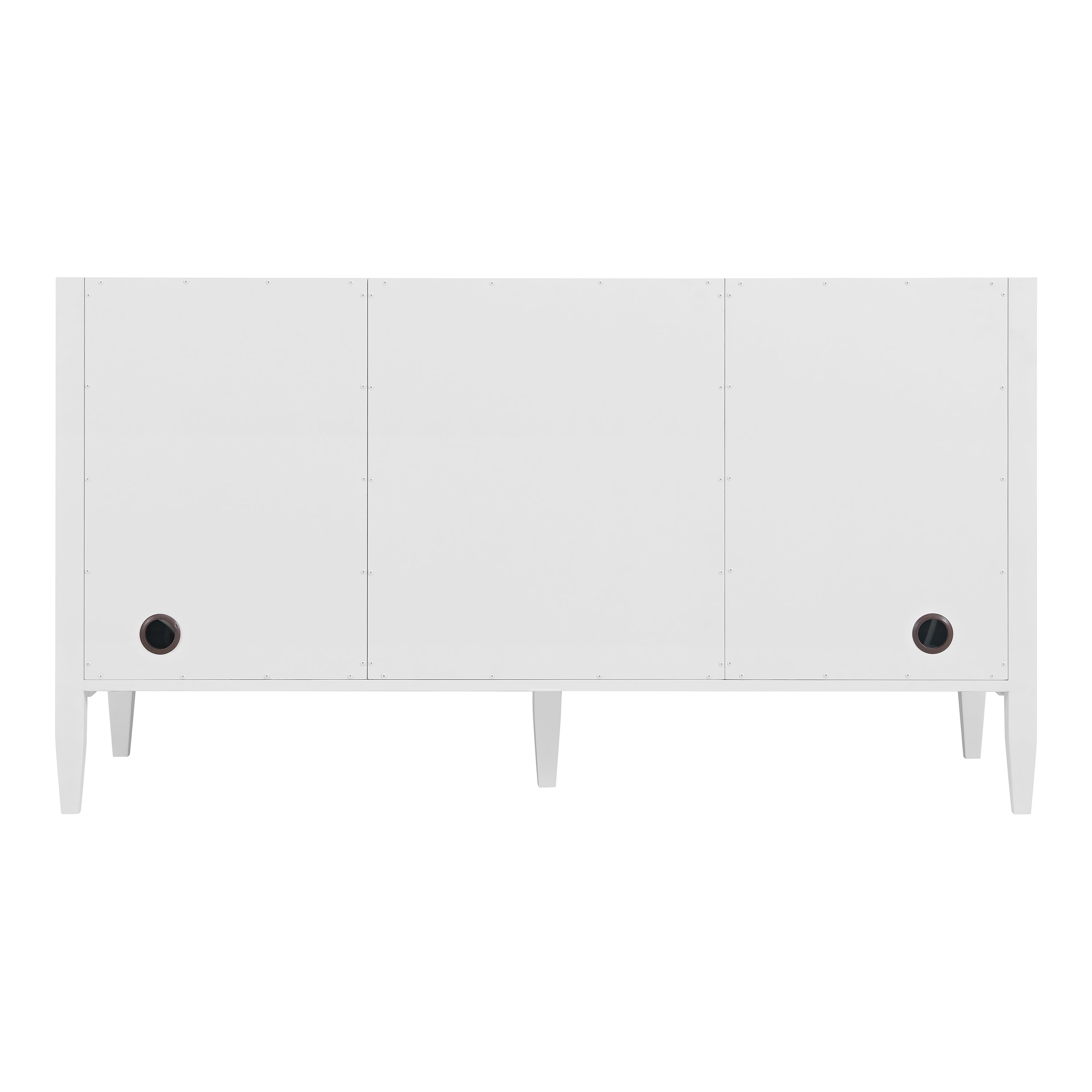 James Martin Myrrin 60" Double Vanity in Bright White with 3cm Countertop