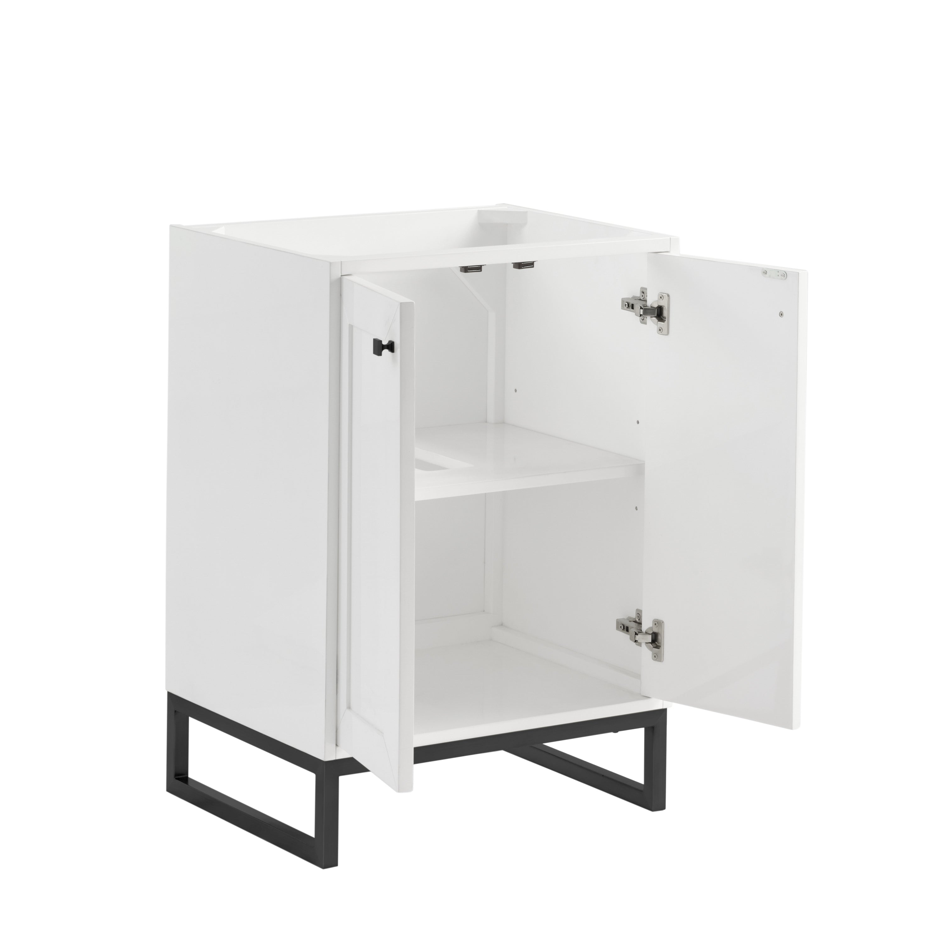 James Martin Chianti 24" Single Cabinet in Glossy White