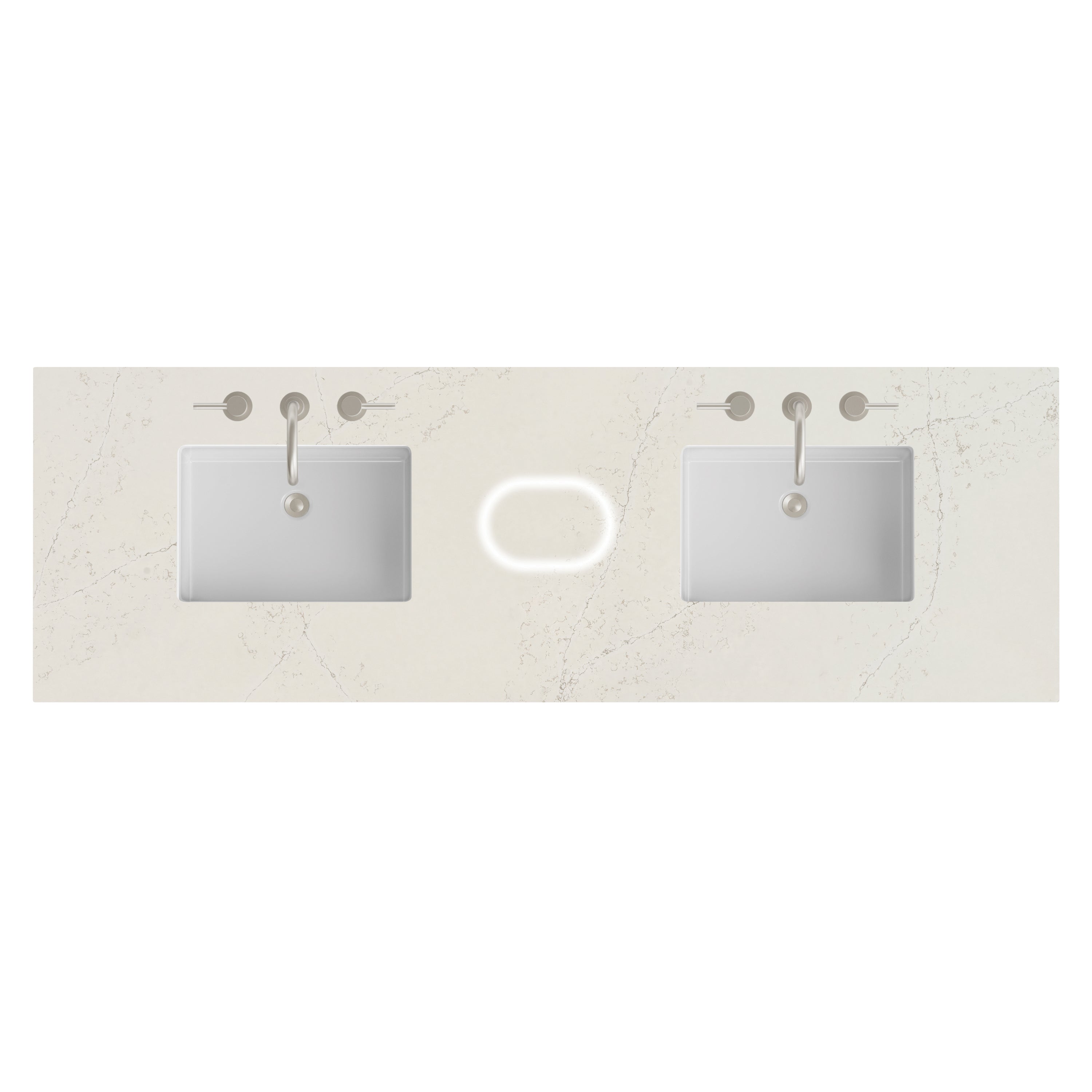 James Martin 72" Double Top with FreePower Wireless Charager, 3cm