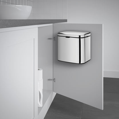 OUTLINE - Wallmounted bin, polished