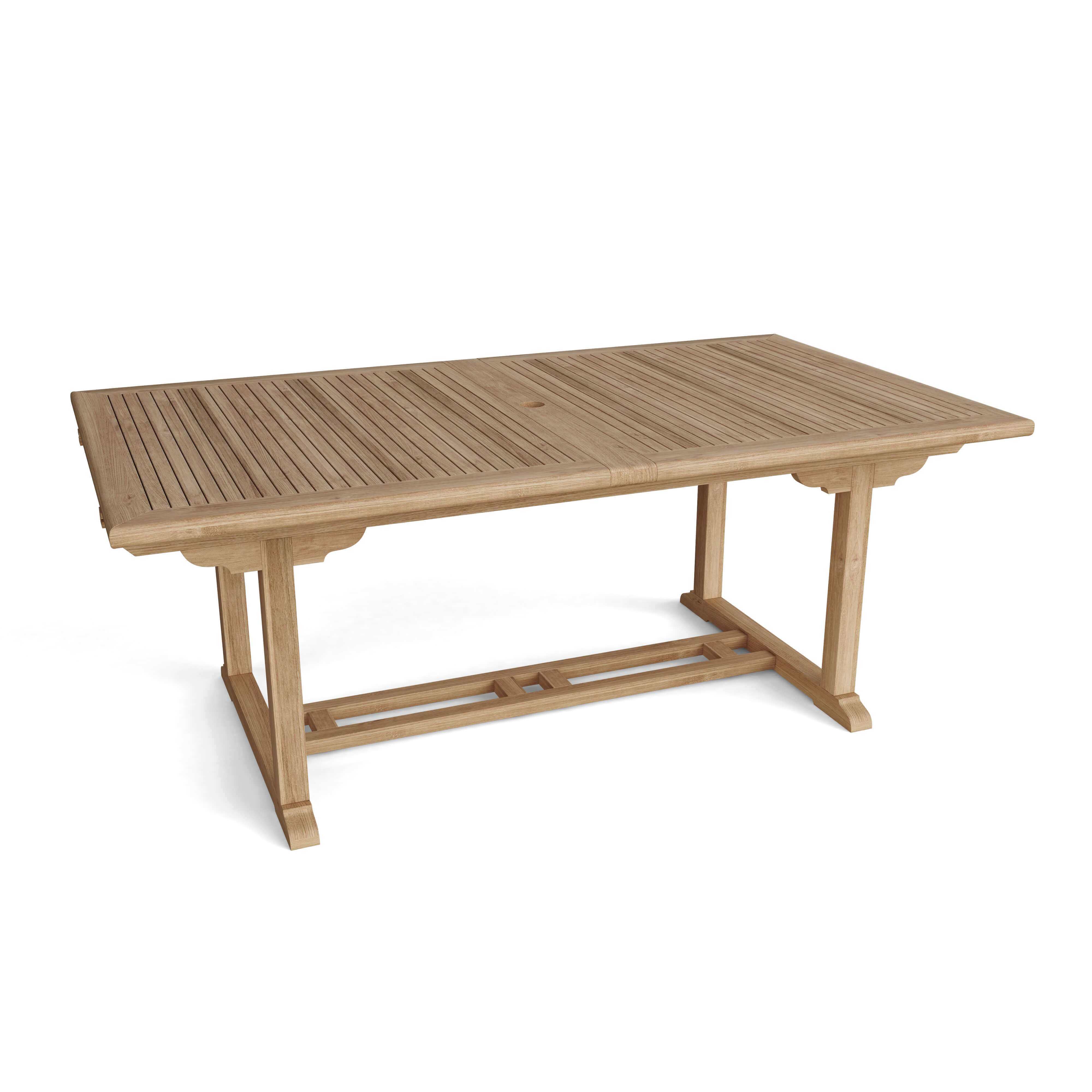 Valencia 117" Rectangular Double Extension Table