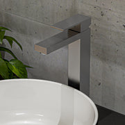 ALFI brand AB1129 Tall Square Single Lever Bathroom Faucet