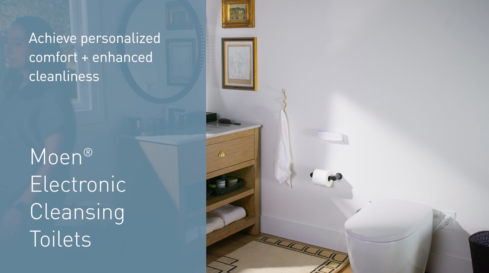 Moen 3-series Electronic Cleansing Toilet