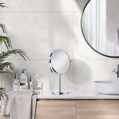 Make-Up Mirror X7 Free Standing Chrome Campaign