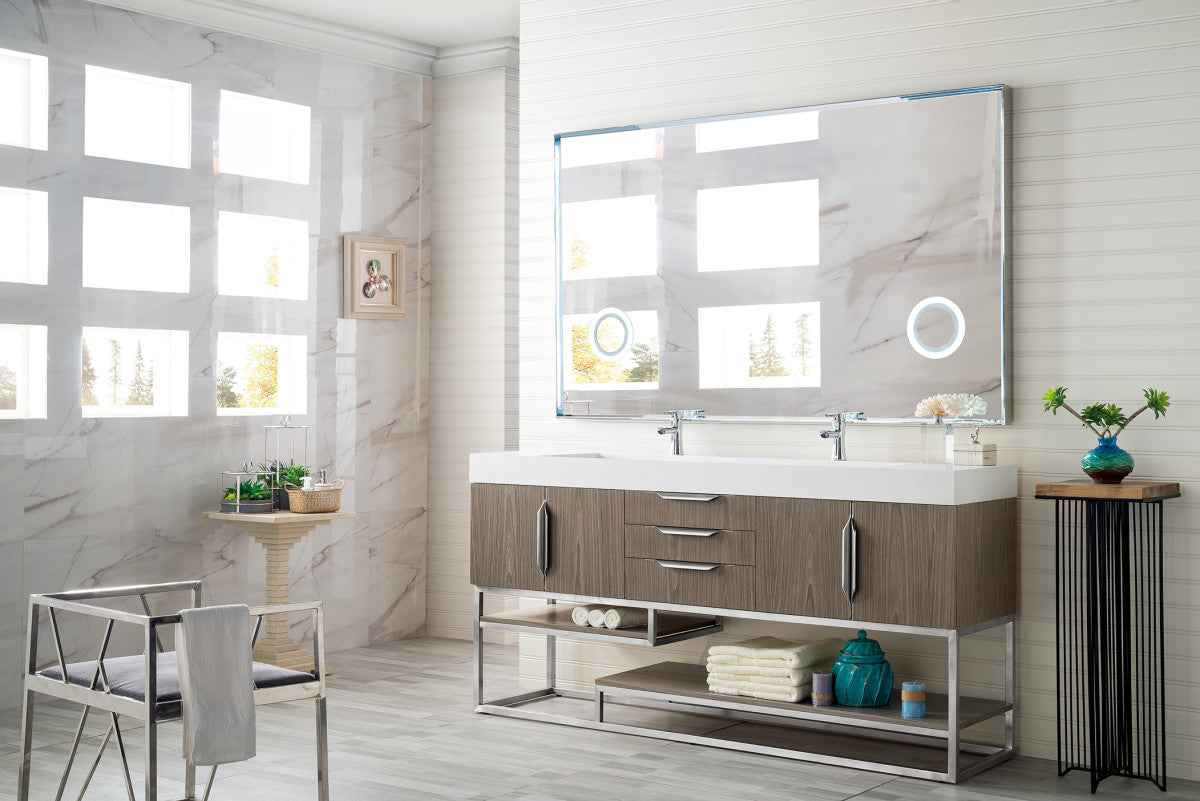 Columbia 72" Double Vanity Cabinet