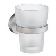 HOME - Holder with Tumbler in Frosted Glass
