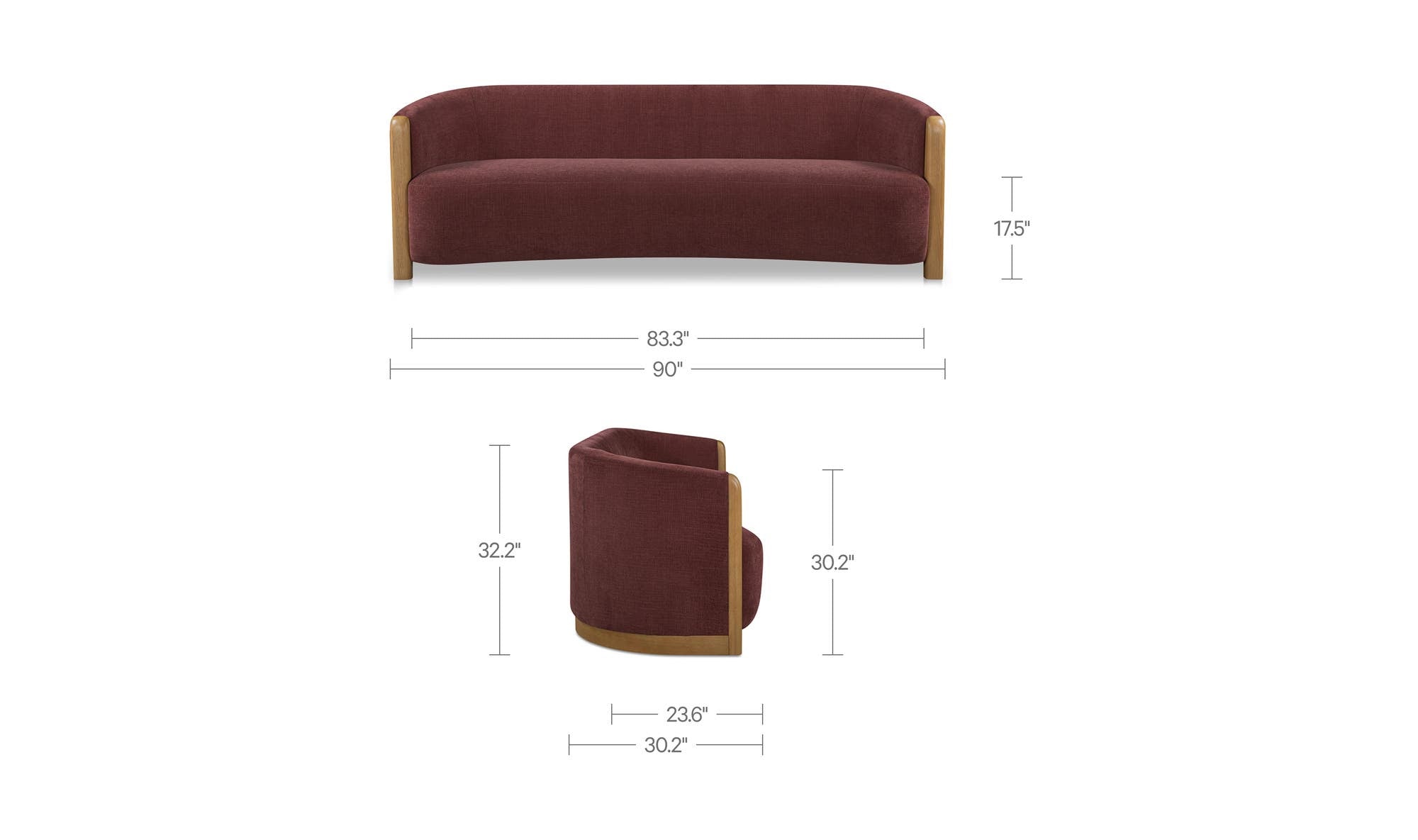 Moes Anya Sofa EF-1002