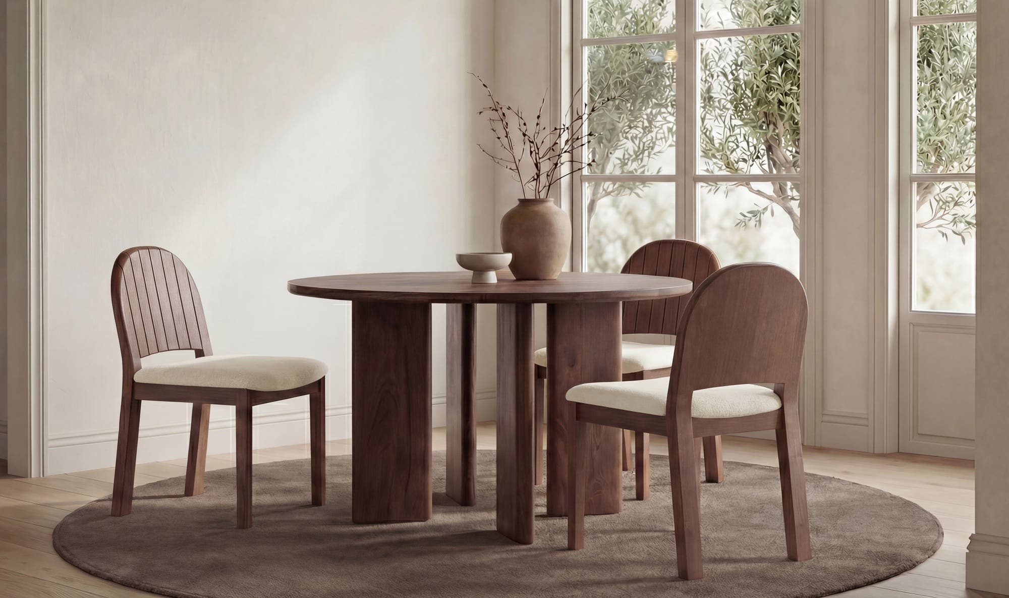Moes Emil Dining Chair Set of Two EF-1004