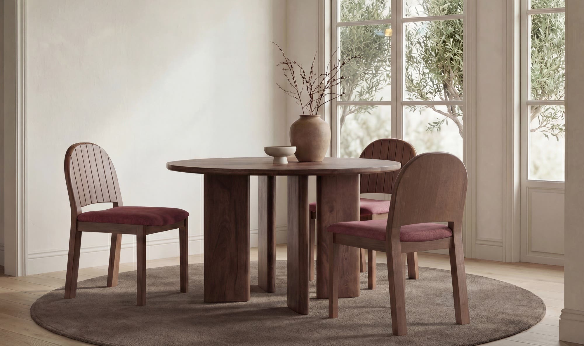 Moes Emil Dining Chair Set of Two EF-1004