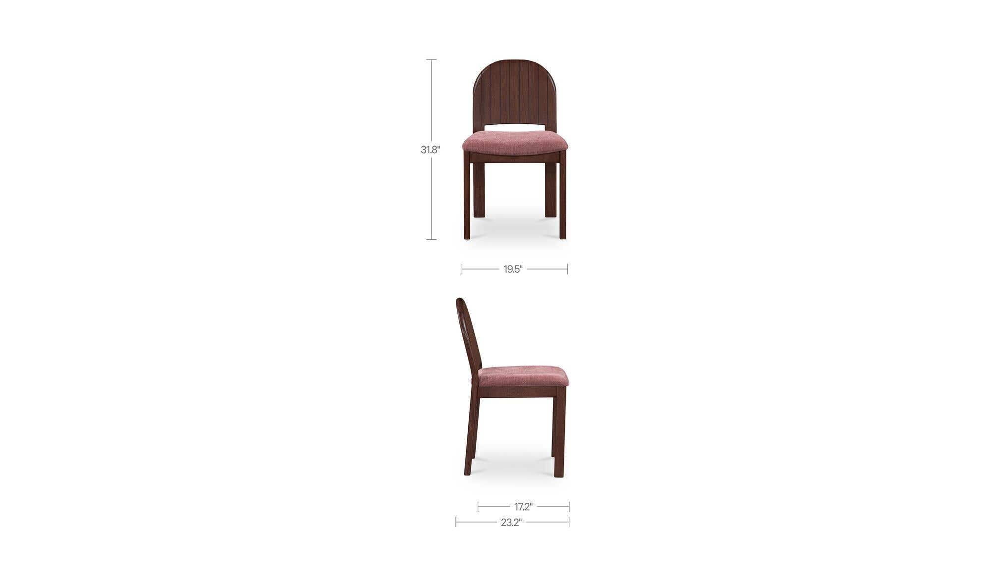 Moes Emil Dining Chair Set of Two EF-1004