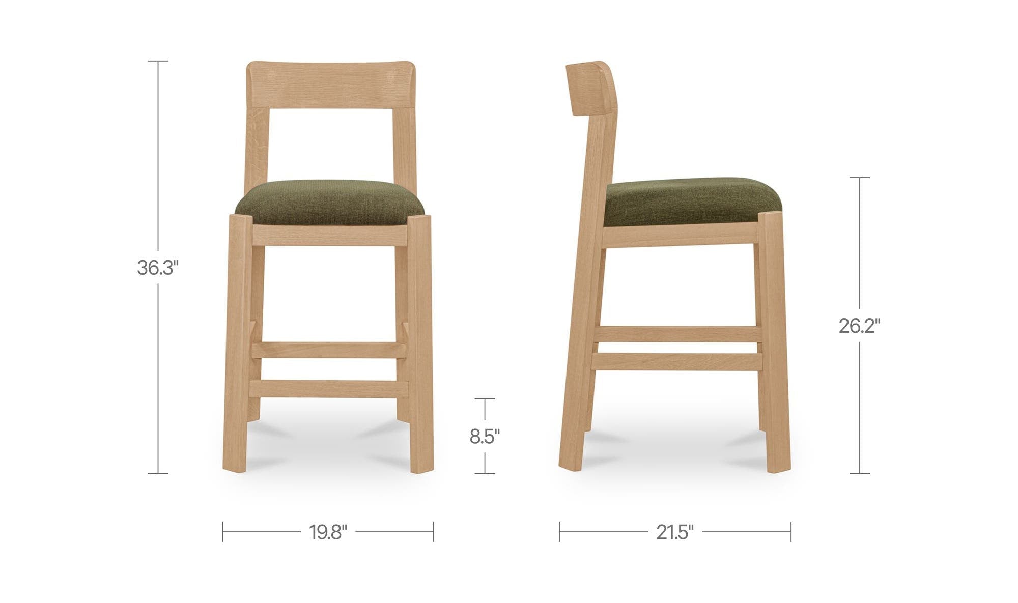 Moes Oli Counter Stool EF-1010
