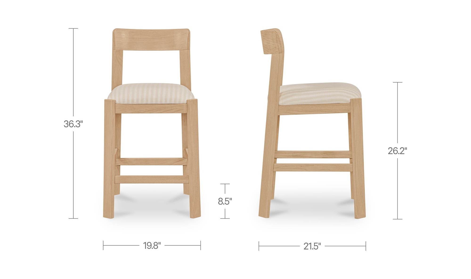 Moes Oli Counter Stool EF-1010