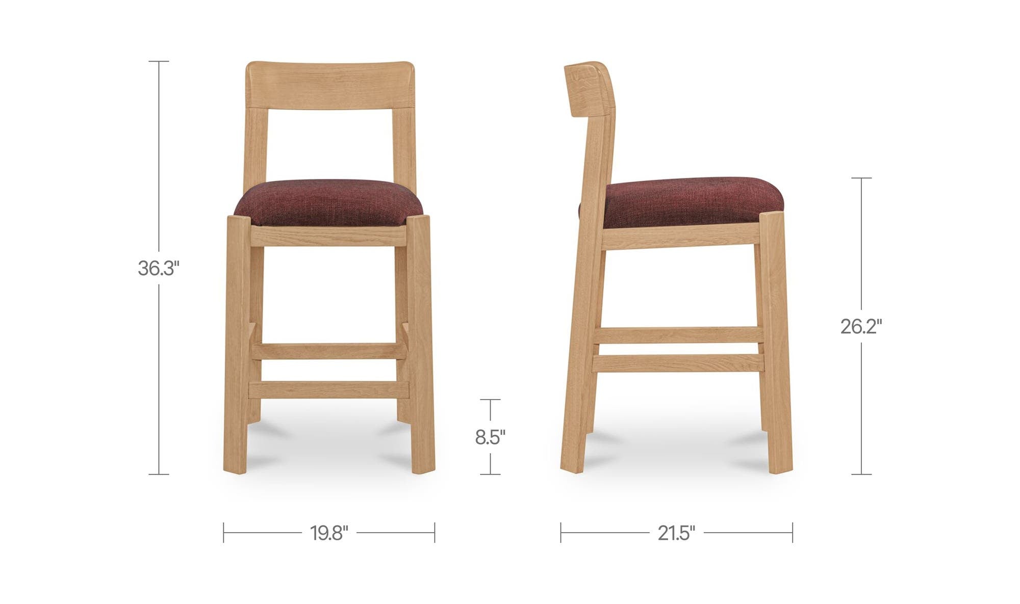 Moes Oli Counter Stool EF-1010