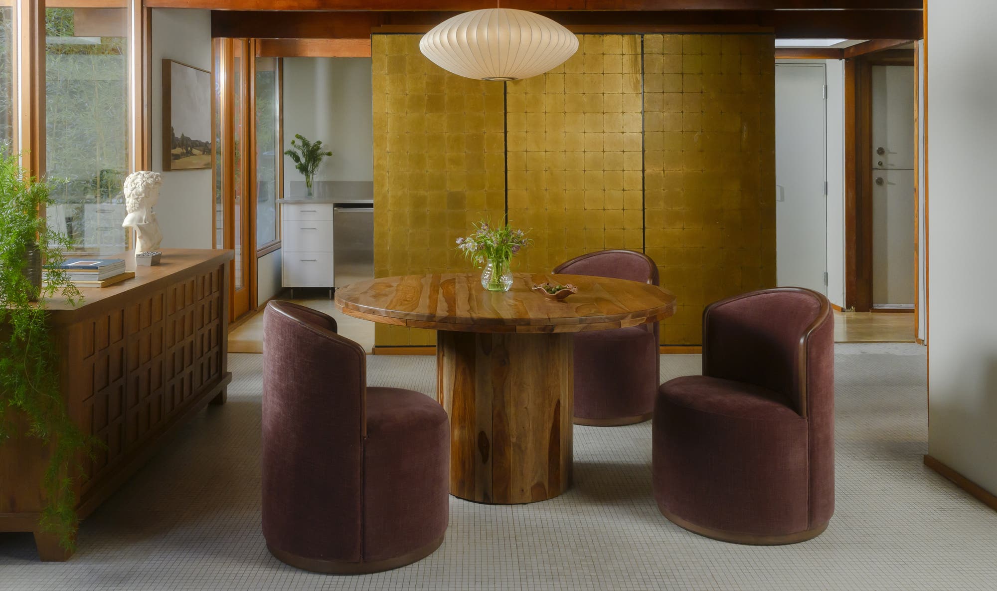 Moes Rossi Swivel Dining Chair EF-1011