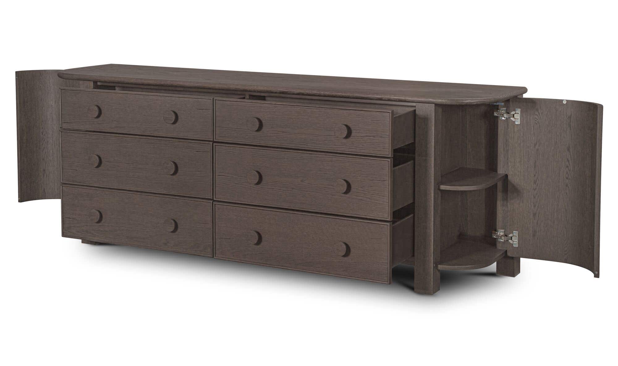 Moes Loren 6 Drawer Dresser EF-1018