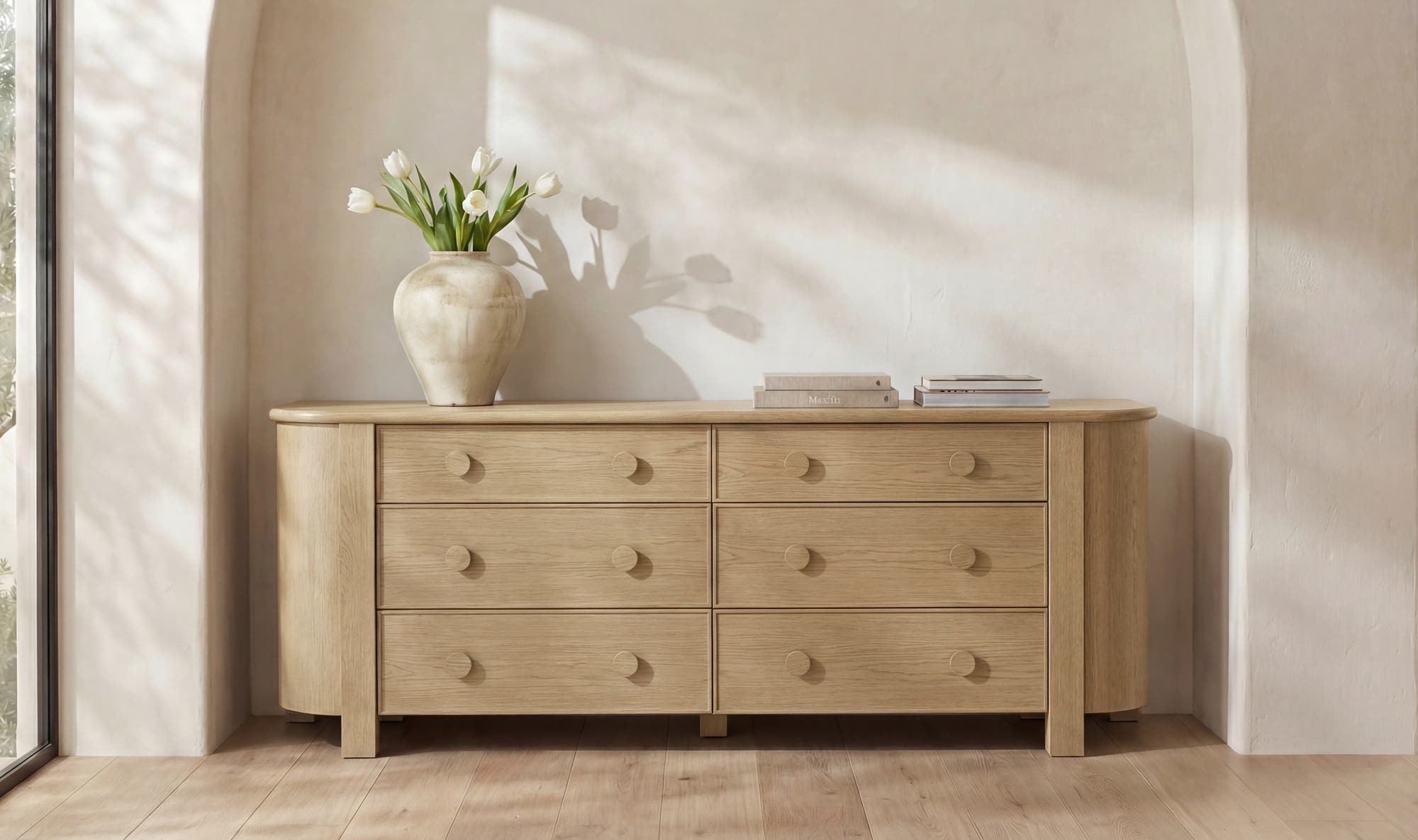 Moes Loren 6 Drawer Dresser EF-1018